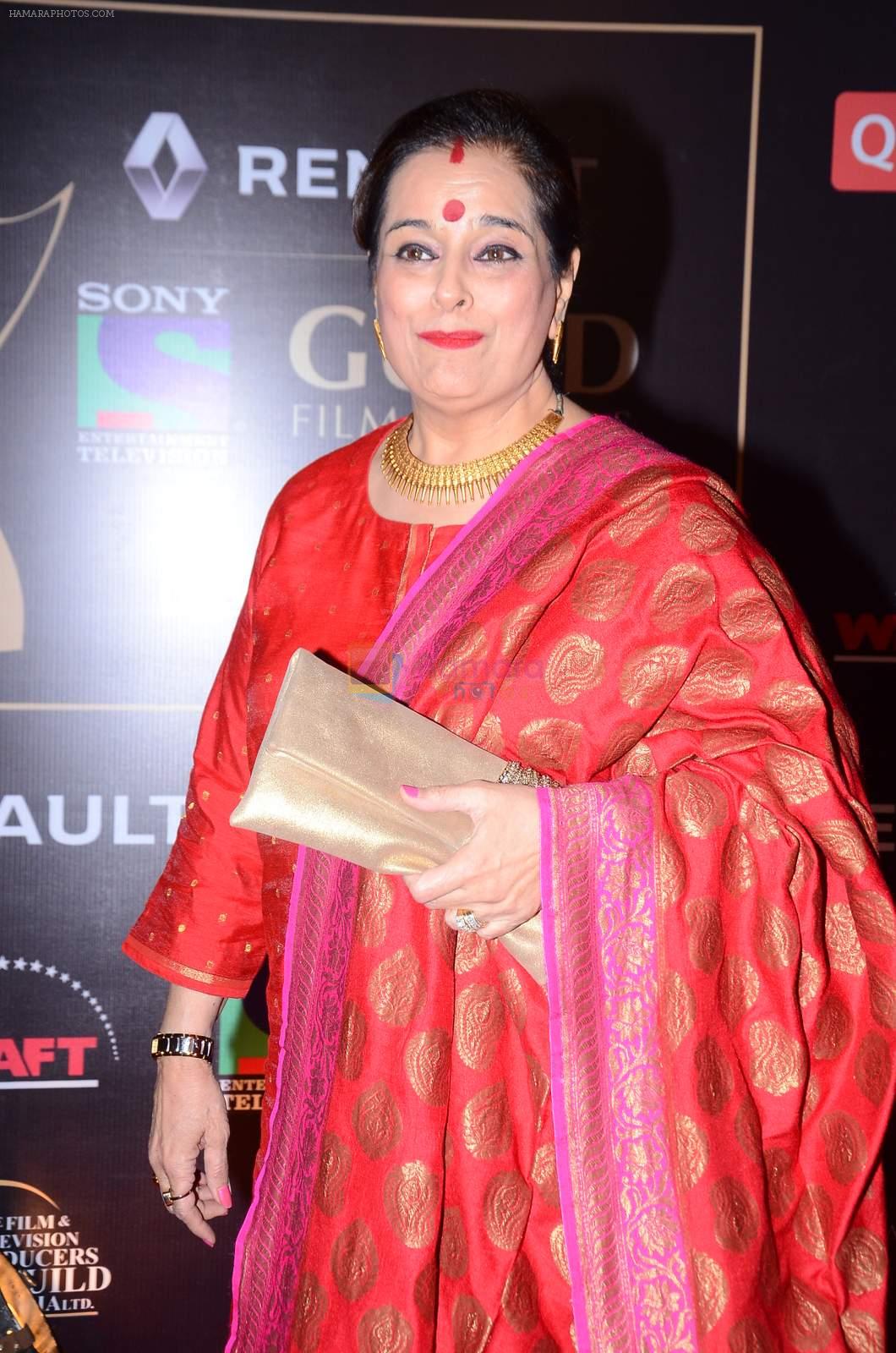 Poonam Sinha at Producer's Guild Awards on 22nd Dec 2015
