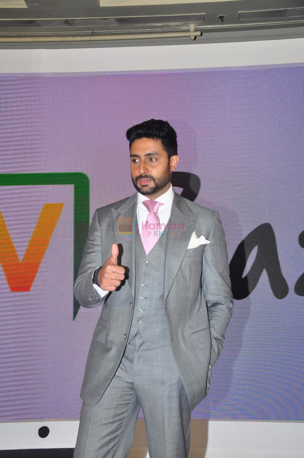 Abhishek Bachchan at YUPP TV promotions on 23rd Dec 2015