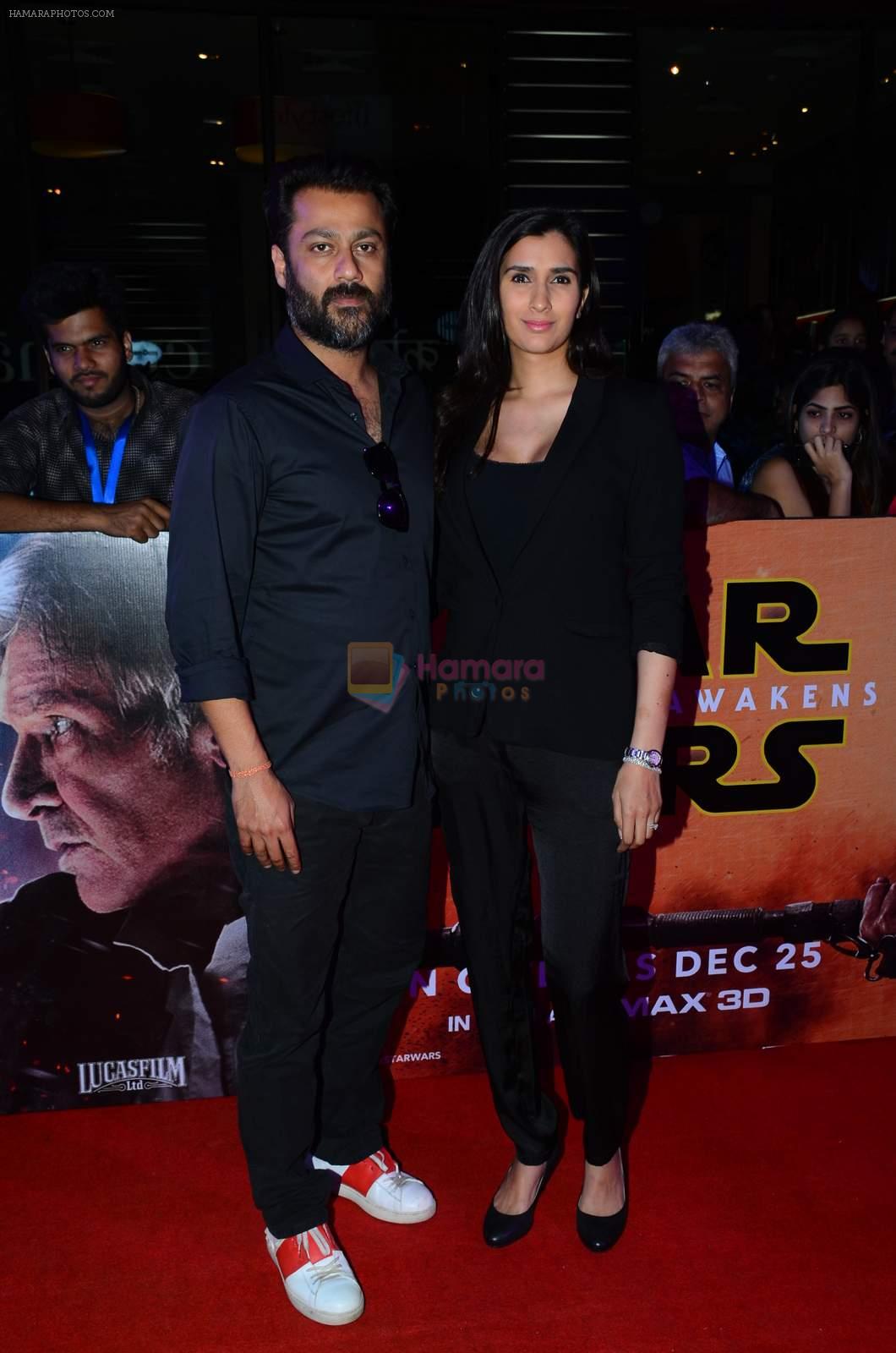 Abhishek Kapoor at Star Wars premiere on 23rd Dec 2015