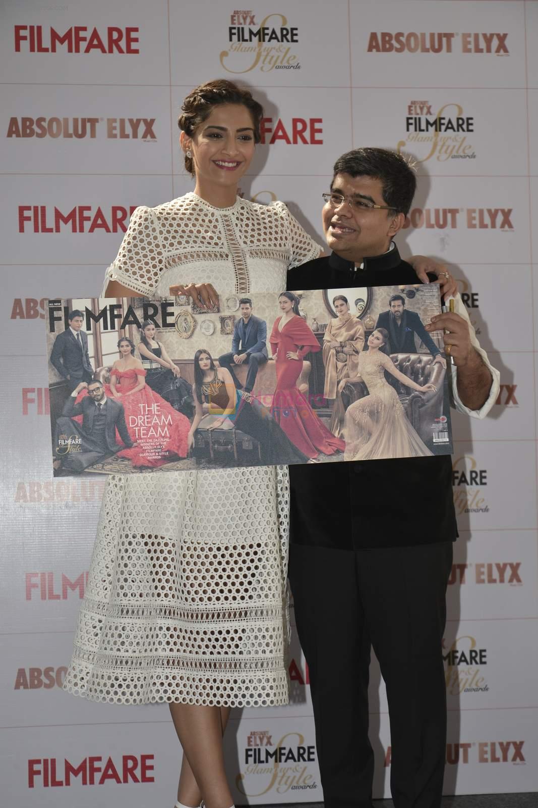 Sonam Kapoor launches Filmfare glamfare issue on 23rd Dec 2015
