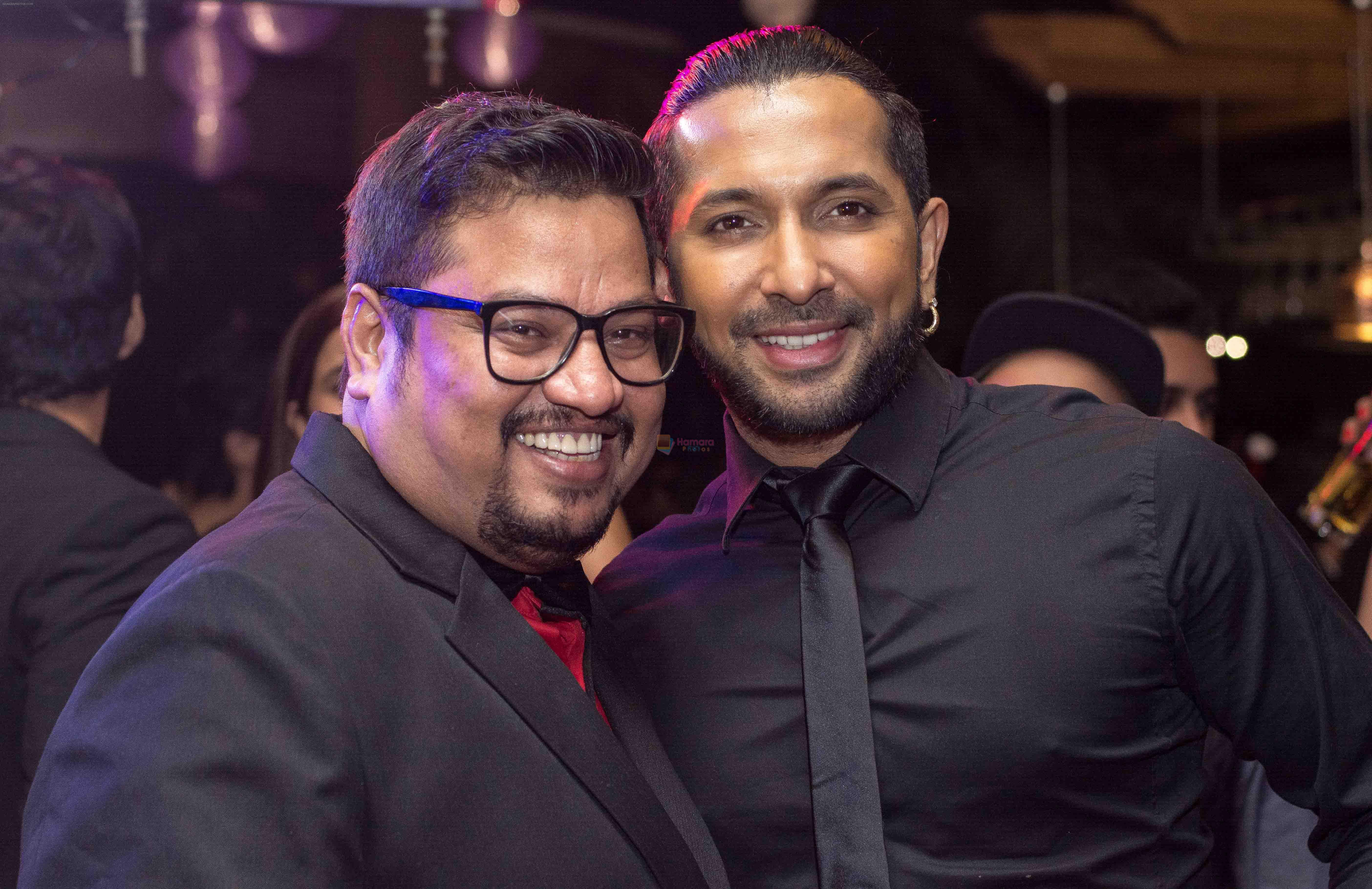 Terence Lewis with Fashion Director Shakir Shaikh's Theme Based Festive Party at Opa! Bar Cafe