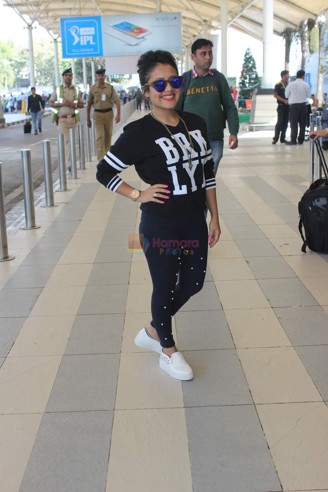 snapped at airport on 31st Dec 2015