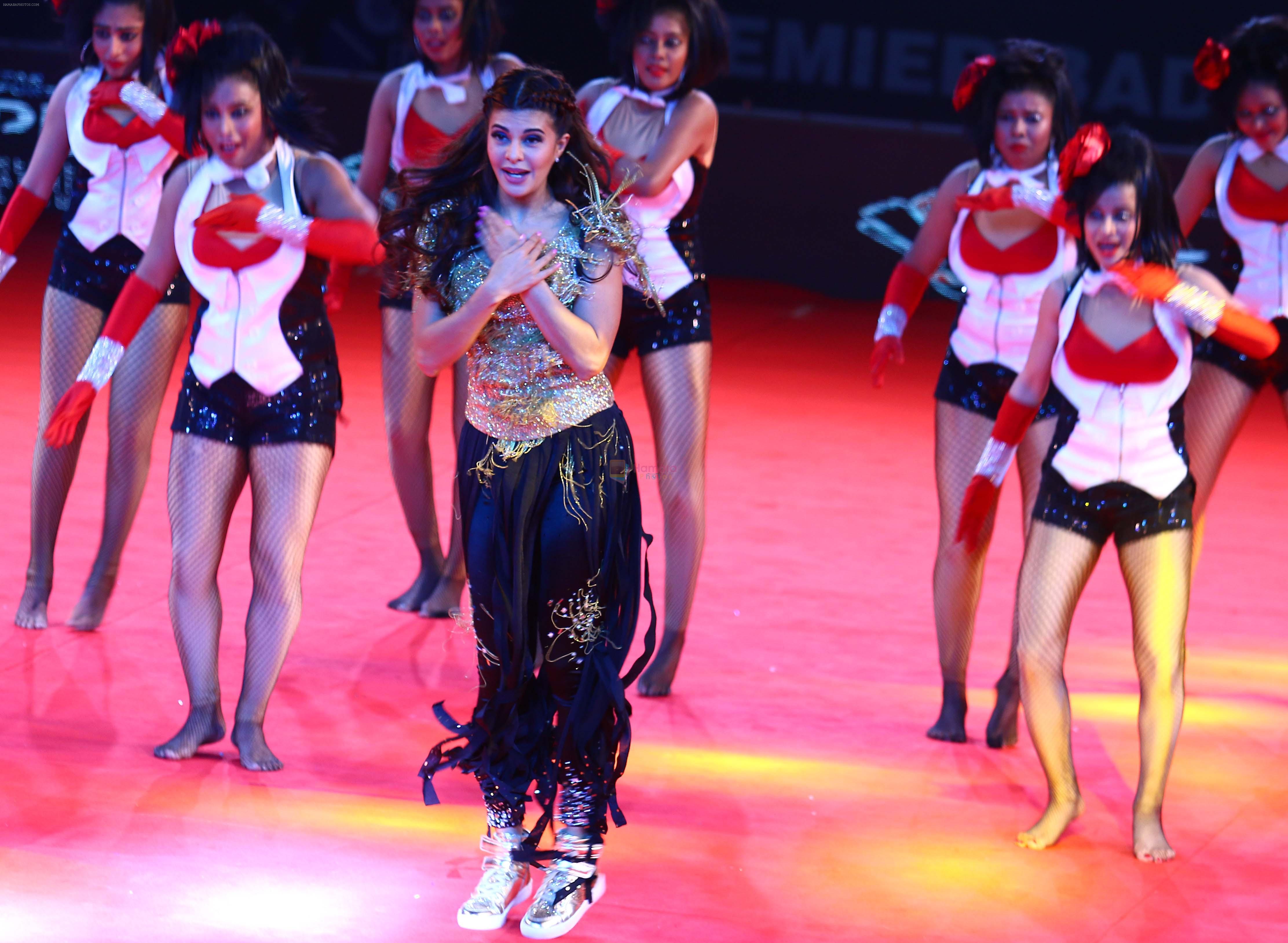 Jacqueline Fernandez's performance at PBL on 4th Jan 2016