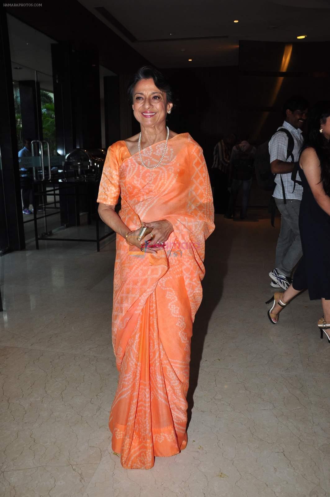 Tanuja at Death in the Gunj film launch on 5th Jan 2016