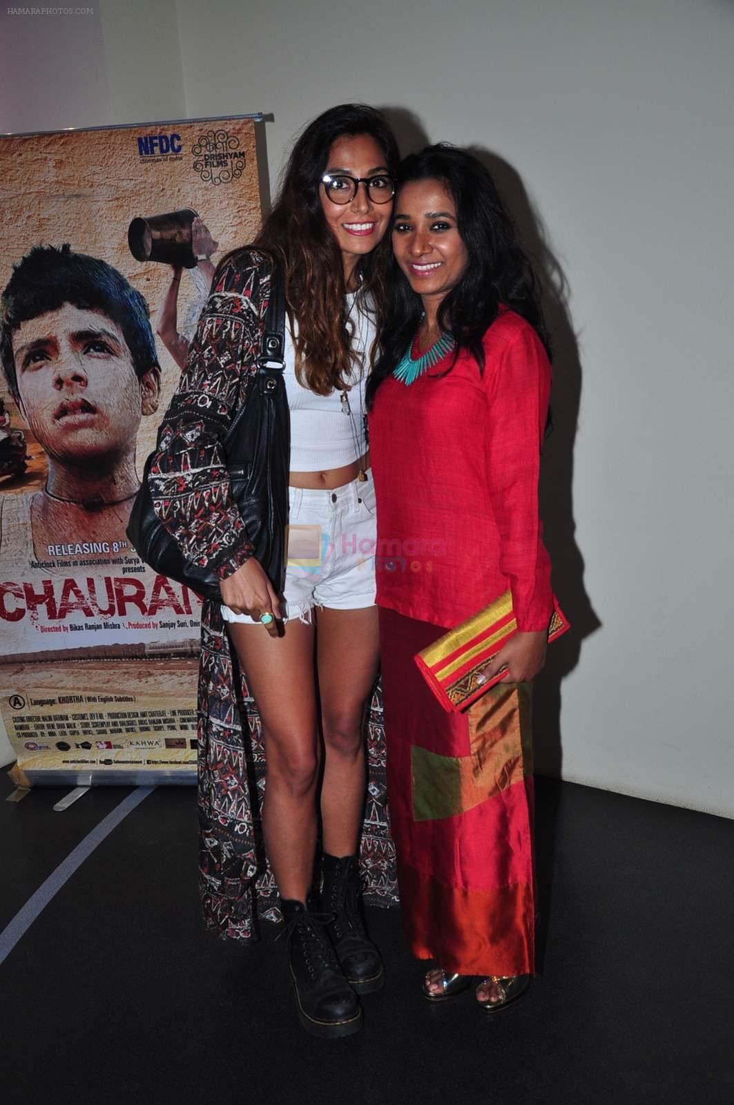 Monica Dogra, Tannishtha Chatterjee at Chauranga film screening on 6th Jan 2016