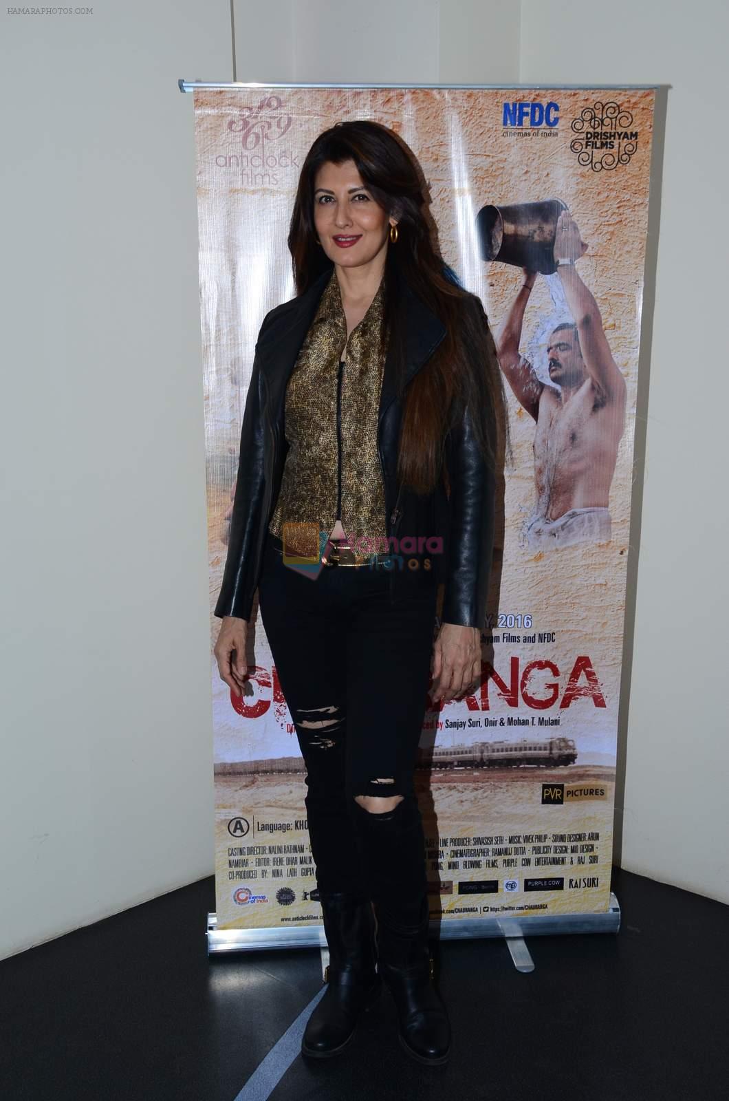 Sangeeta Bijlani at Chauranga screening in Mumbai on 7th Jan 2016