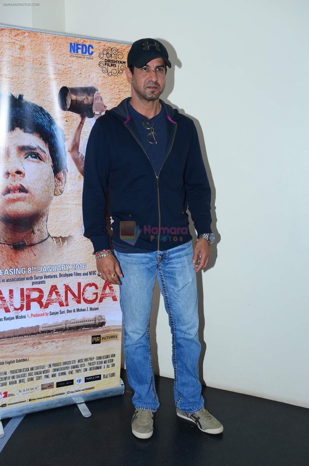 Ronit Roy at Chauranga screening in Mumbai on 7th Jan 2016