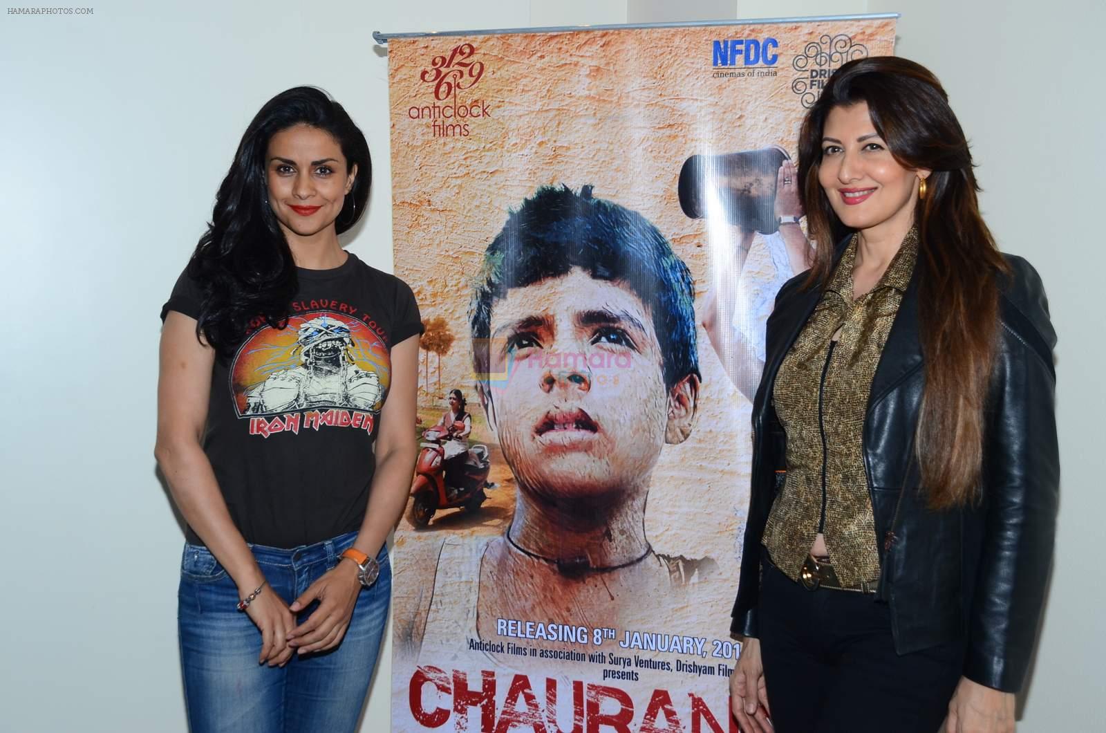 Gul Panag, Sangeeta Bijlani at Chauranga screening in Mumbai on 7th Jan 2016