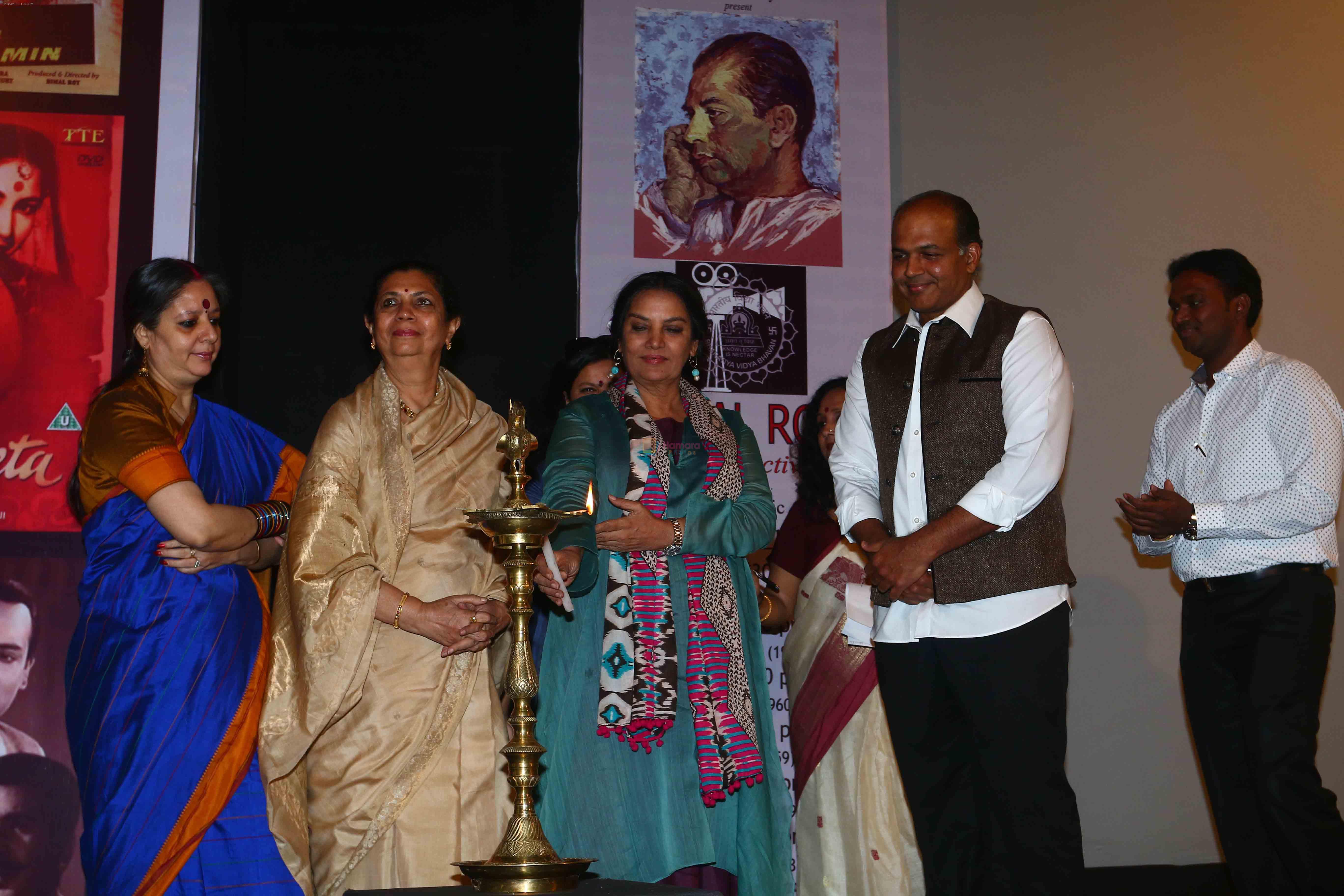 Ashutosh Gowariker, Shabana Azmi at Bimal Roy Film Festival Inauguration on 11th Jan 2016