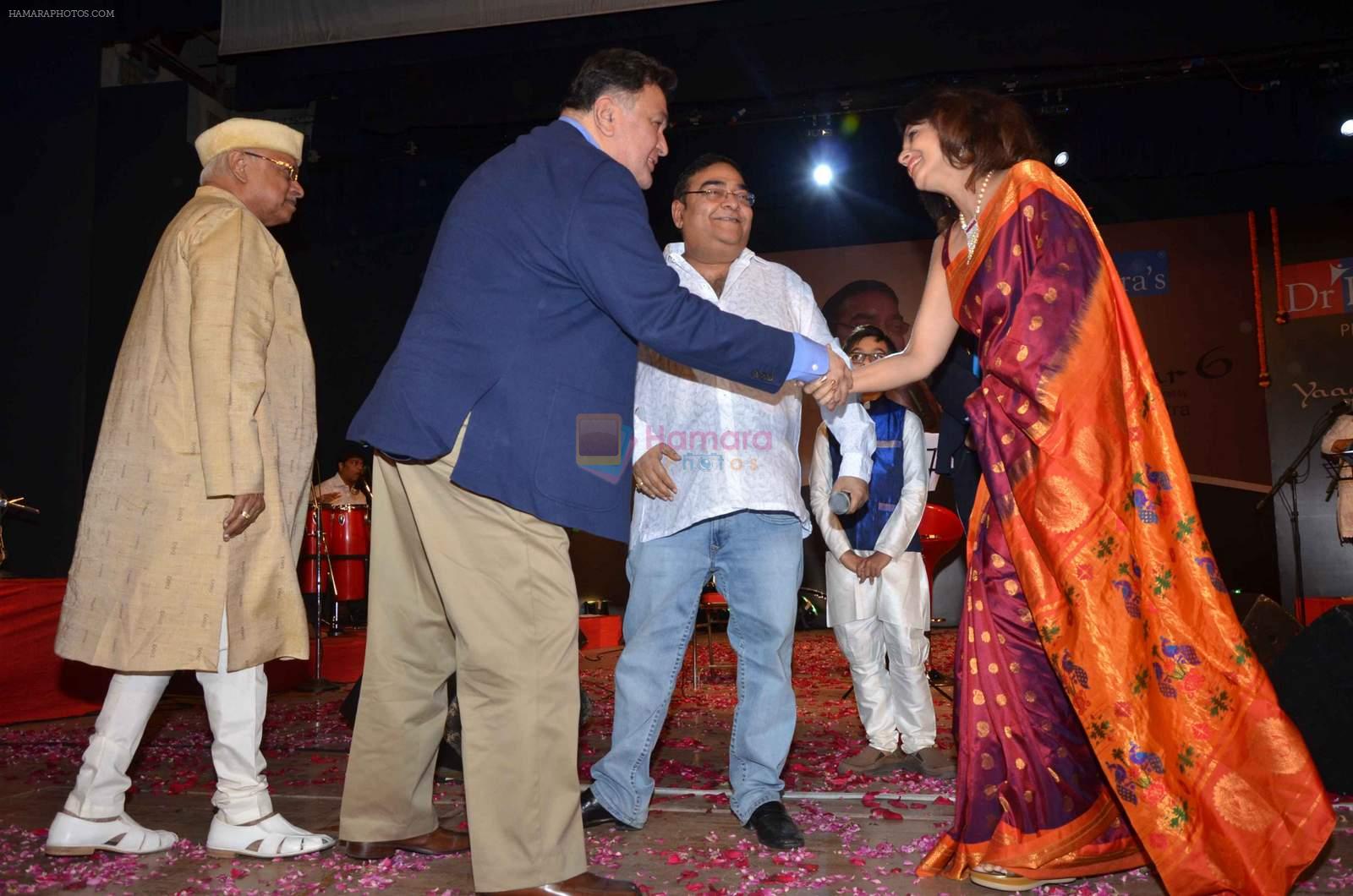 Rishi Kapoor at DR Batra's concert on 13th Jan 2016