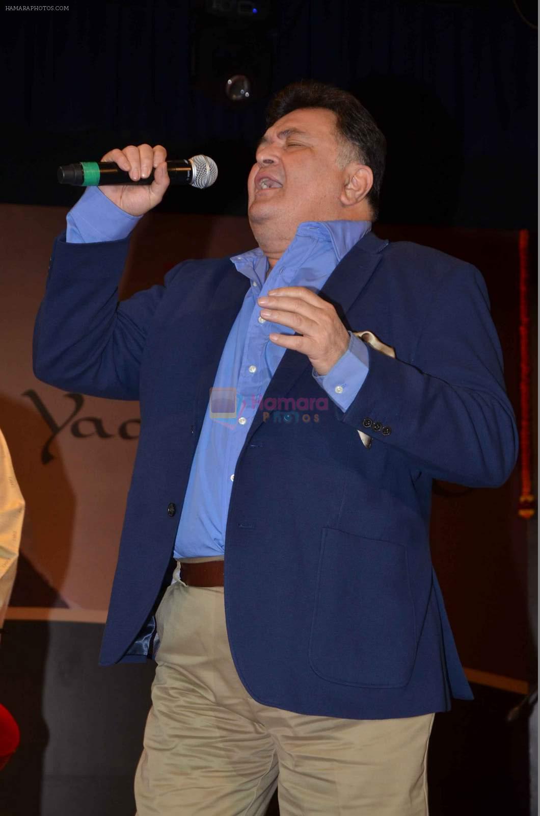Rishi Kapoor at DR Batra's concert on 13th Jan 2016