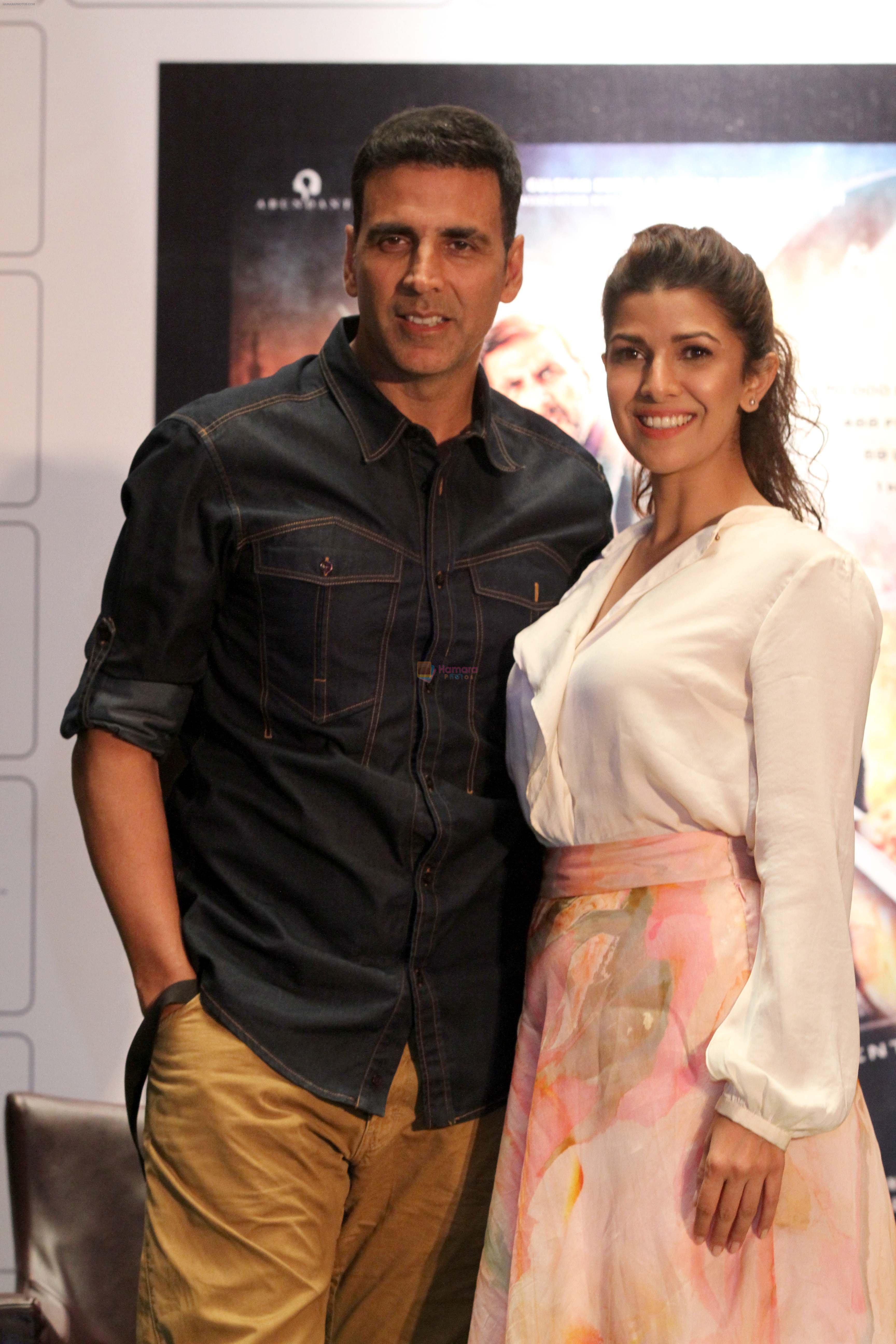 Nimrat Kaur, Akshay Kumar promote Airlift in Kolkata on 14th Jan 2016