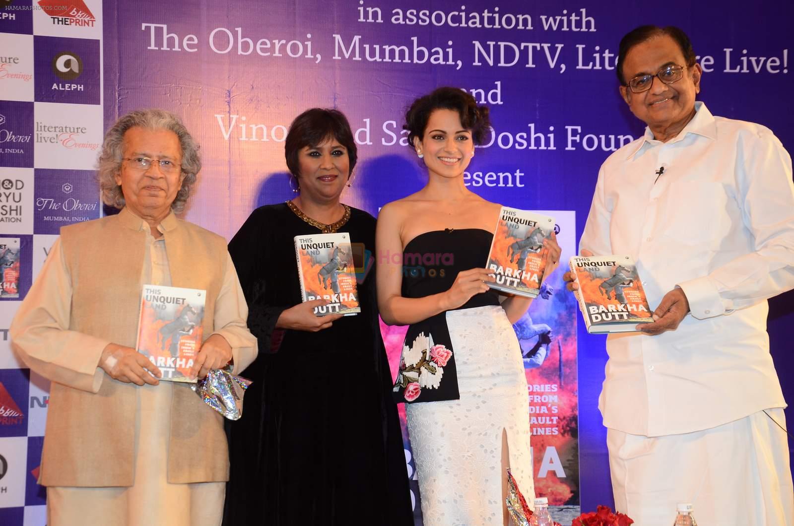 Kangana Ranaut at Barkha Dutt's book launch on 14th Jan 2016
