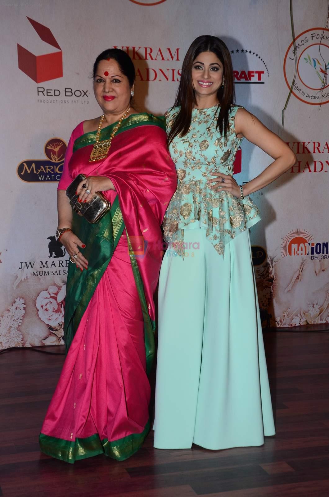 Shamita Shetty, Sunanda Shetty at Vikram Phadnis 25 years show on 16th Jan 2016