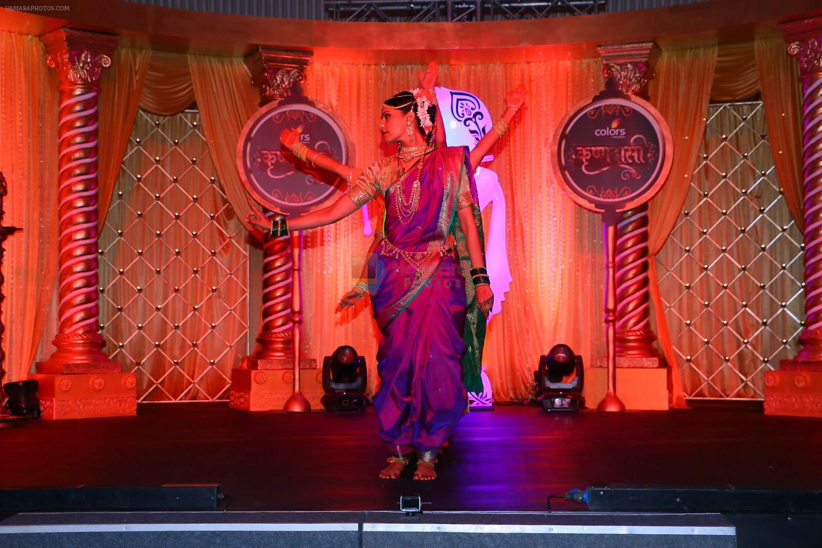 Chhavi Mittal as Tulsi perform at COLORS_ Krishndasi launch