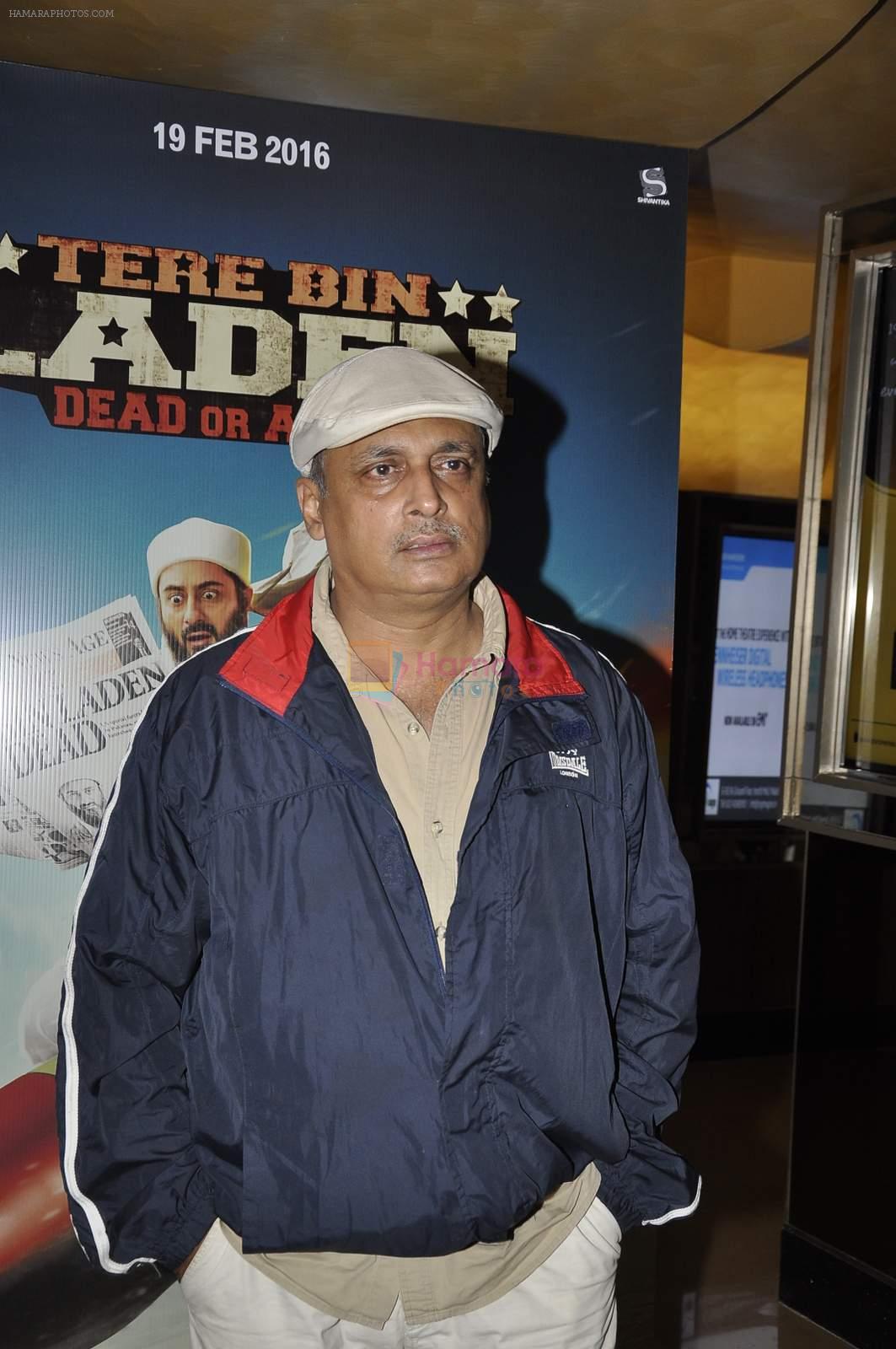 Piyush Mishra at the trailor launch of Tere Bin Laden Dead or Alive on 19th Jan 2016