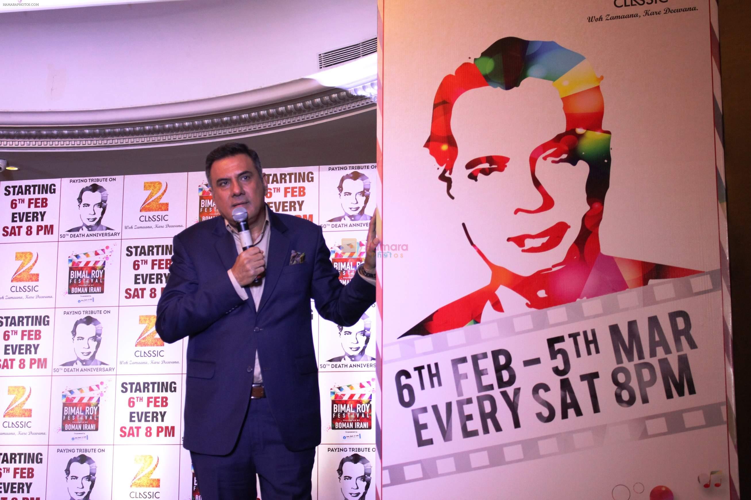 Boman Irani at the launch of Zee Classic's - _The Bimal Roy Festival presented by Boman Irani_ on 20th Jan 2016