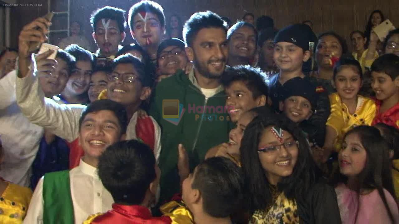 Ranveer Singh at his school Learner's Academy function on 21st Jan 2016