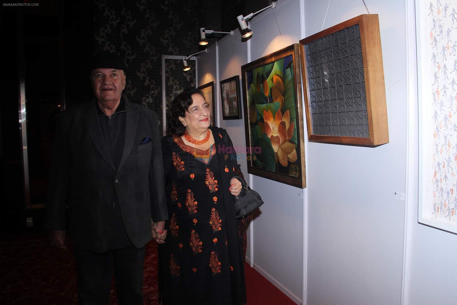 Prem Chopra at Prerna Joshi's art event on 22nd Jan 2016