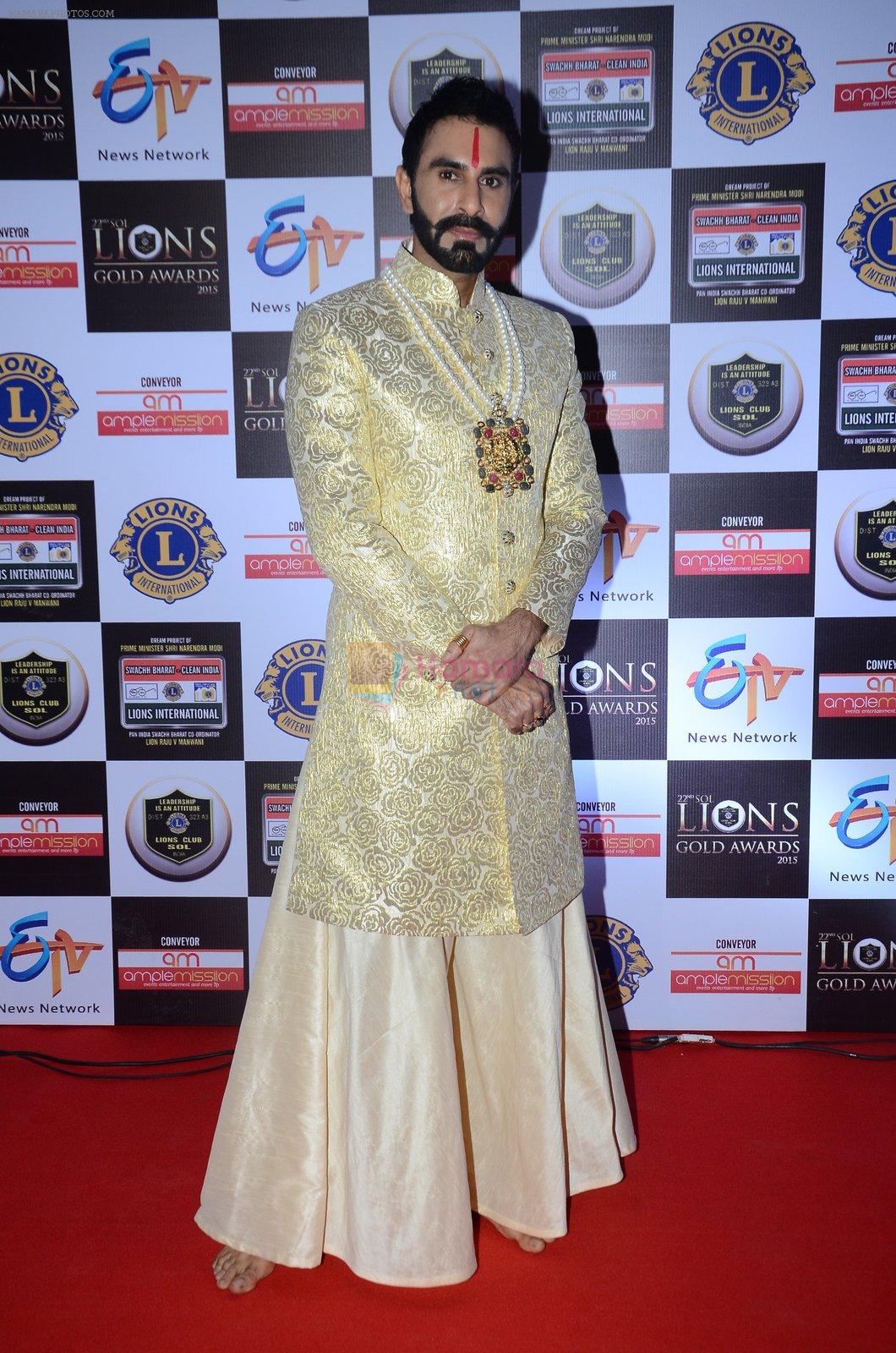 Sandip Soparkar at Lions Awards 2016 on 22nd Jan 2016