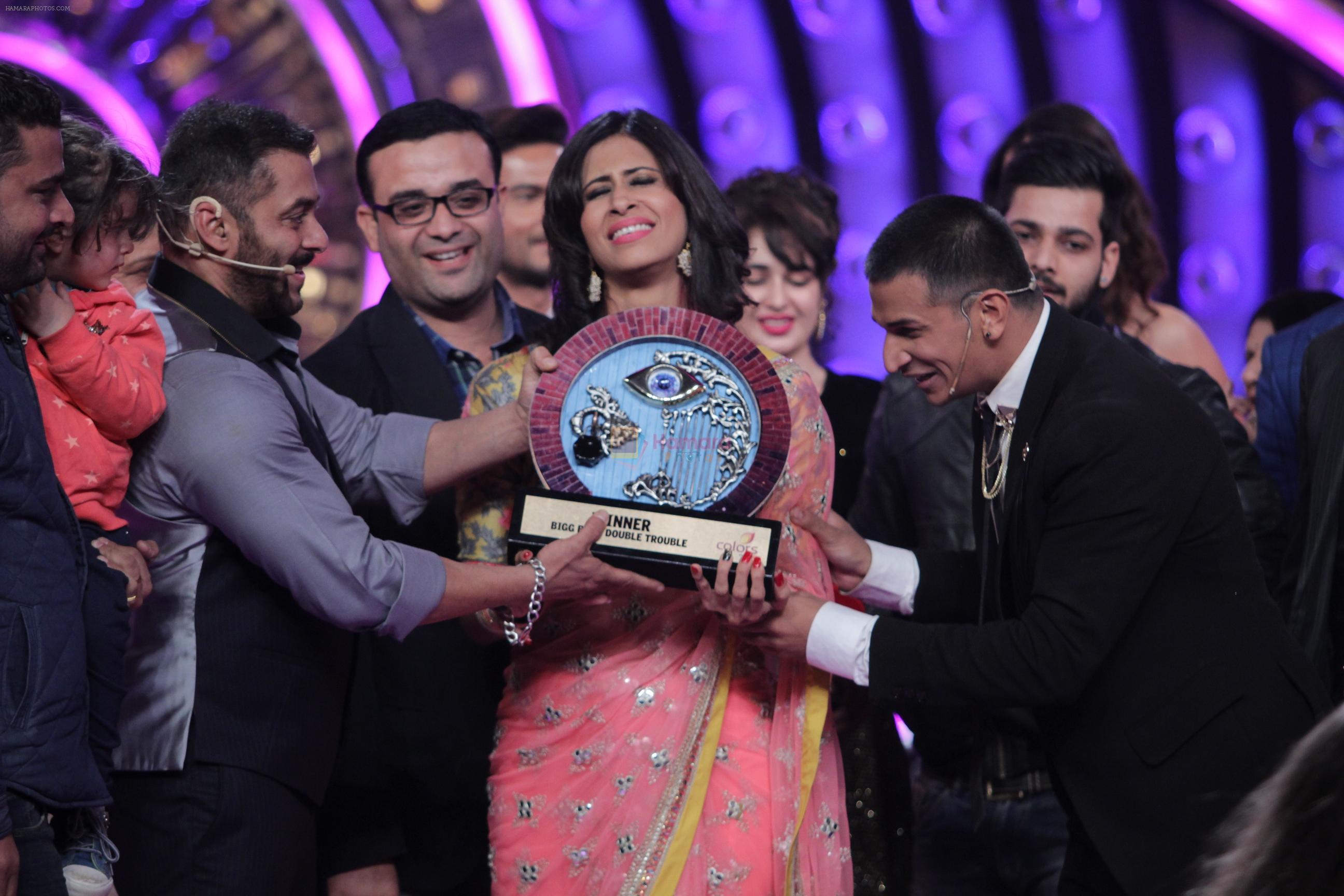 Prince Dedicates his victory to Kishwer at Bigg Boss Double Trouble Finale on 23rd Jan 2016