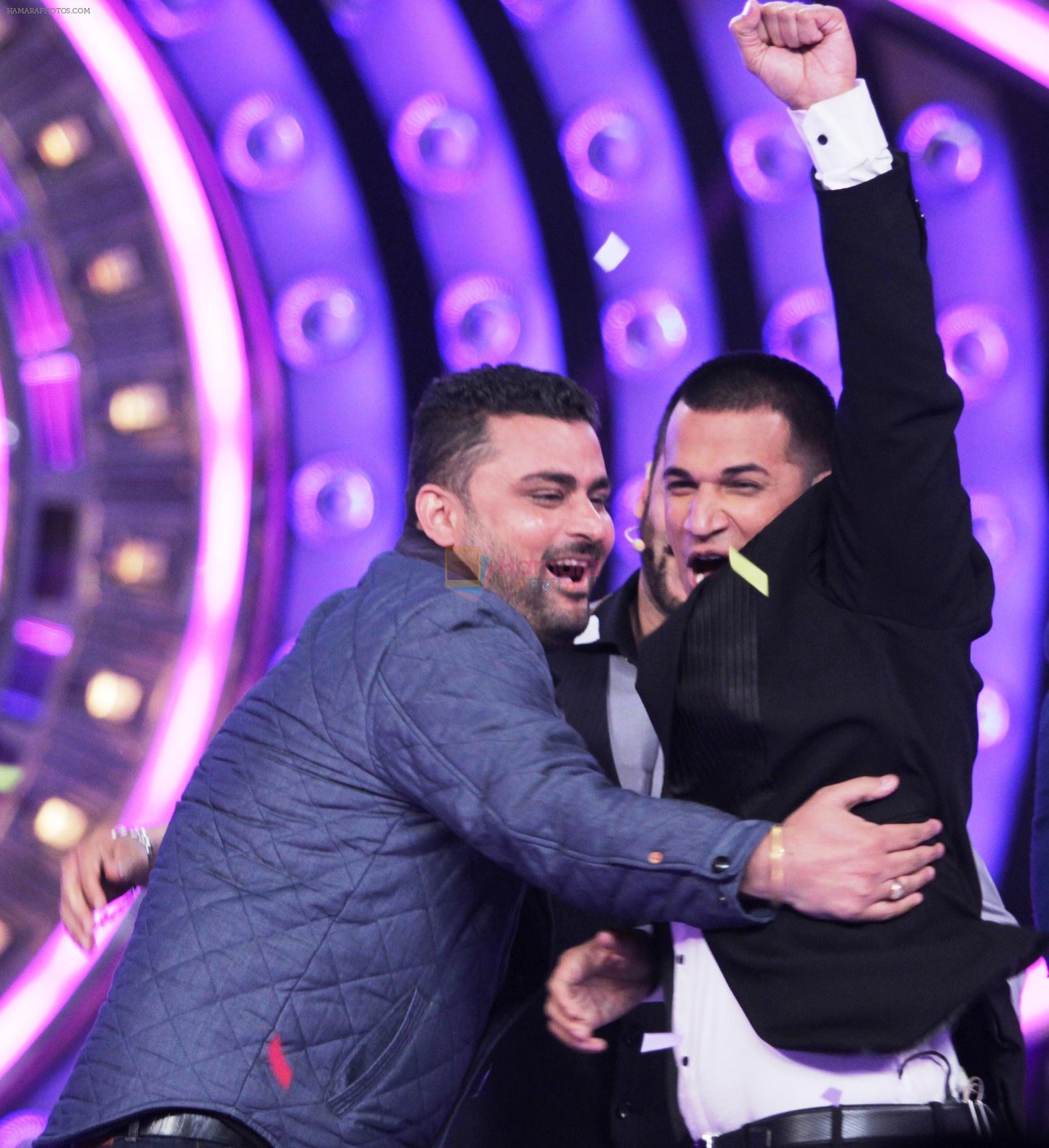 Prince's victorious moment at Bigg Boss Double Trouble Finale on 23rd Jan 2016
