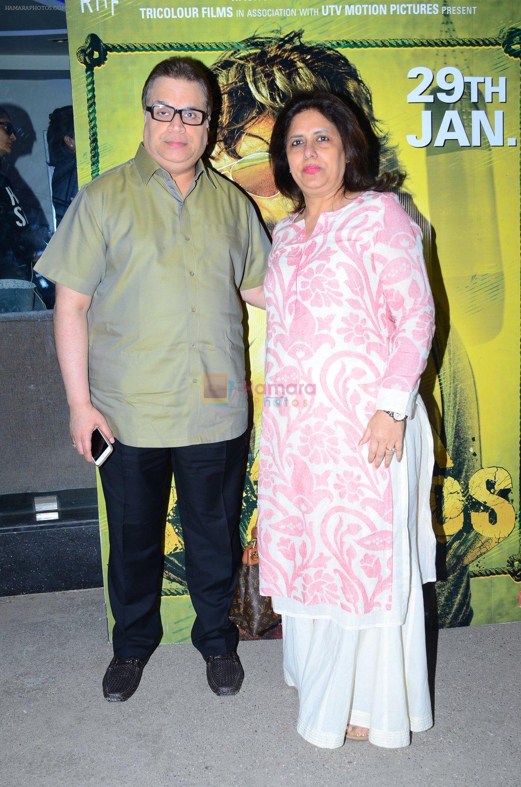 Ramesh Taurani at Saala Khadoos screening on 26th Jan 2016