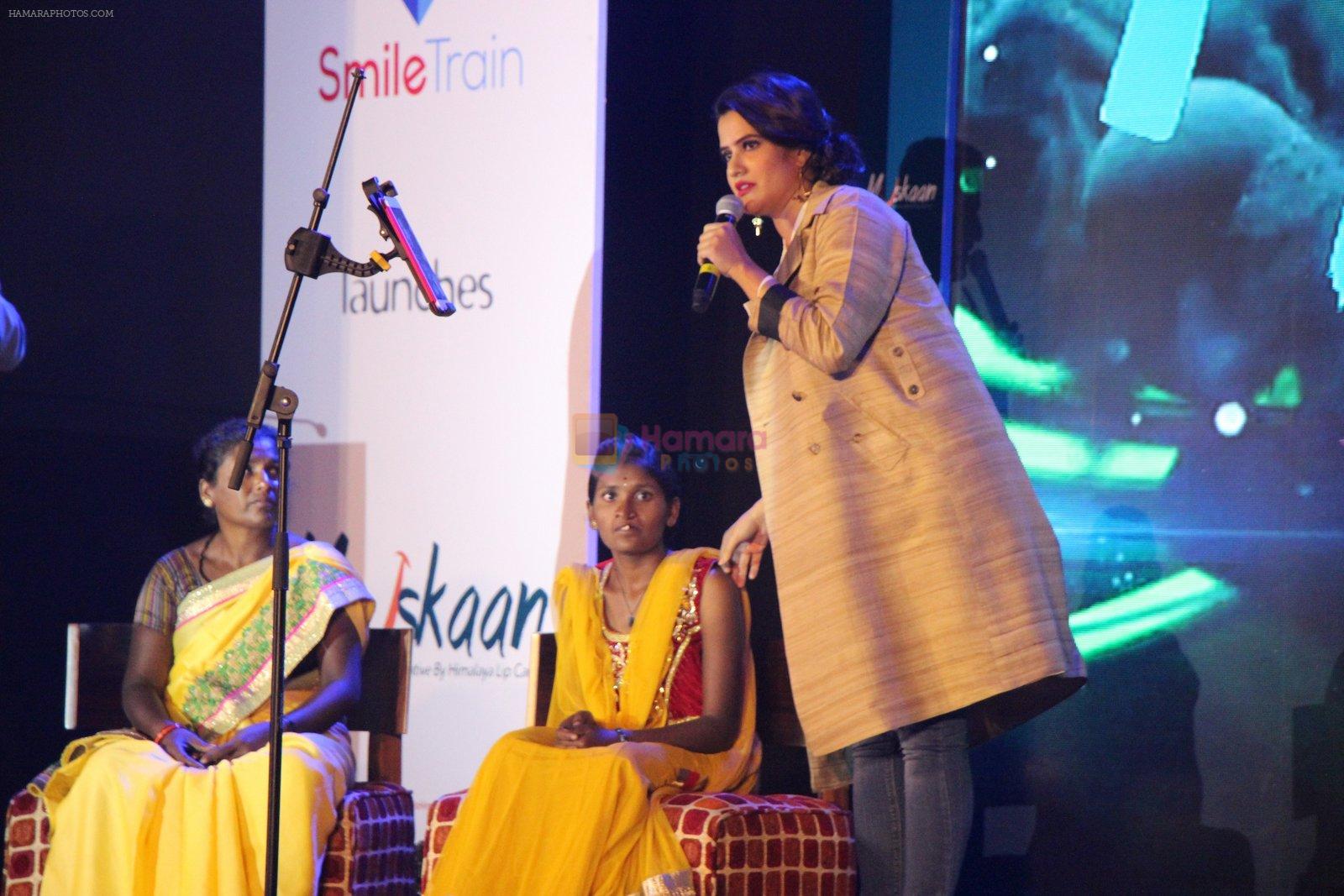 Sona Mohapatra at a press conference for the NGO Smile Train & Himalayas in Bangalore on 29th Jan 2016