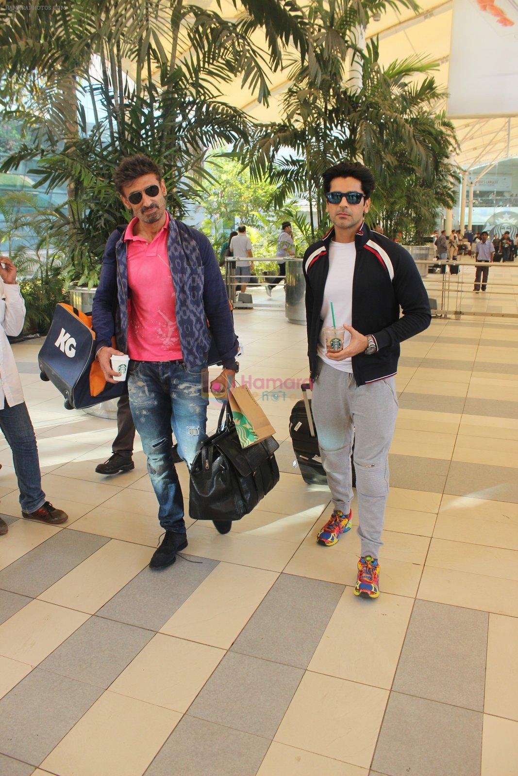 Rahul Dev snapped at Airport on 31st Jan 2016