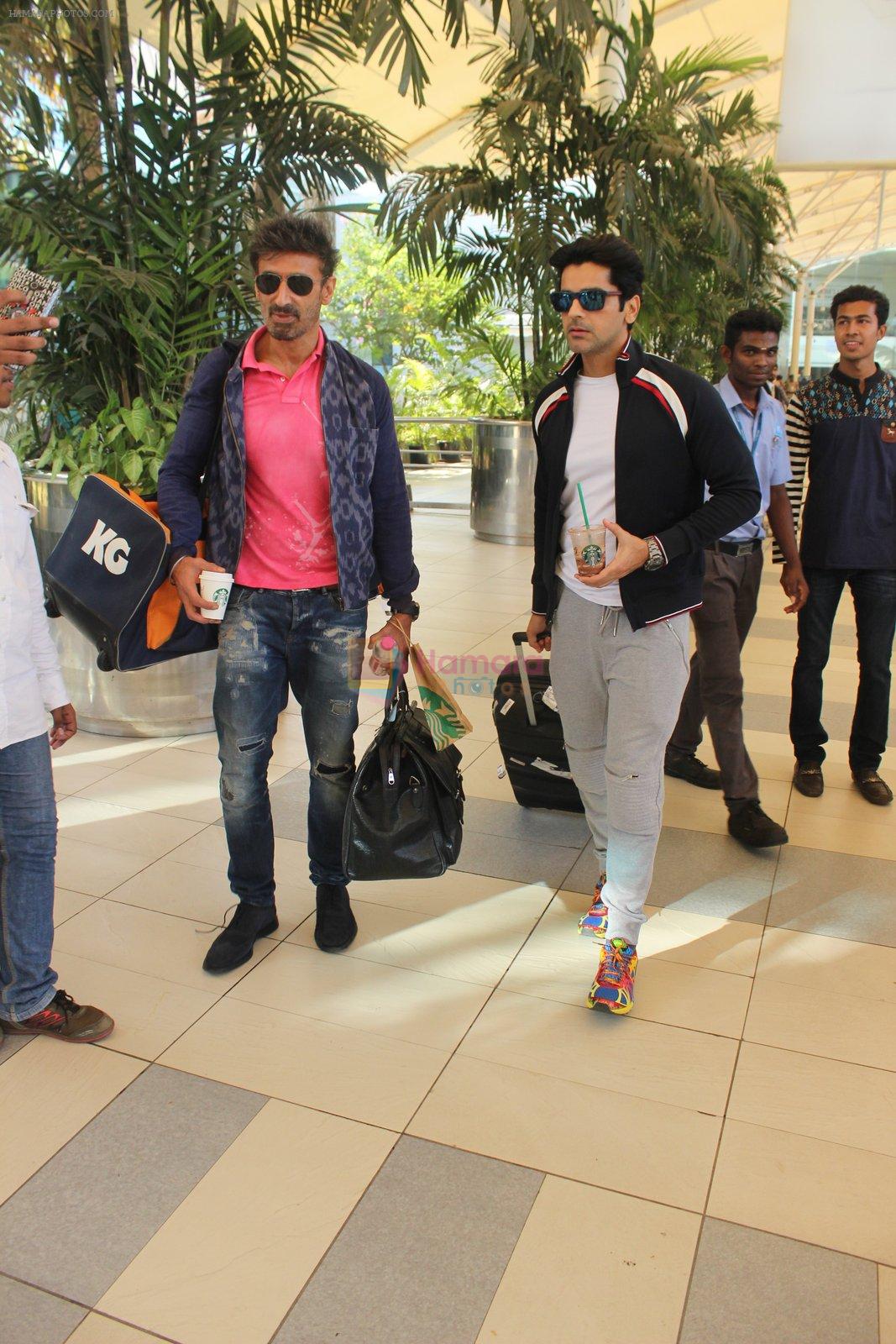 Rahul Dev snapped at Airport on 31st Jan 2016