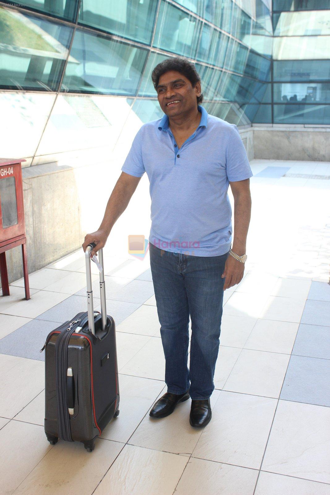 Johnny Lever snapped at airport on 2nd Feb 2016