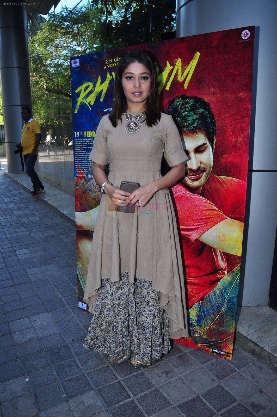 Sunidhi Chauhan at the music launch of movie Rhythm on 3rd Feb 2016