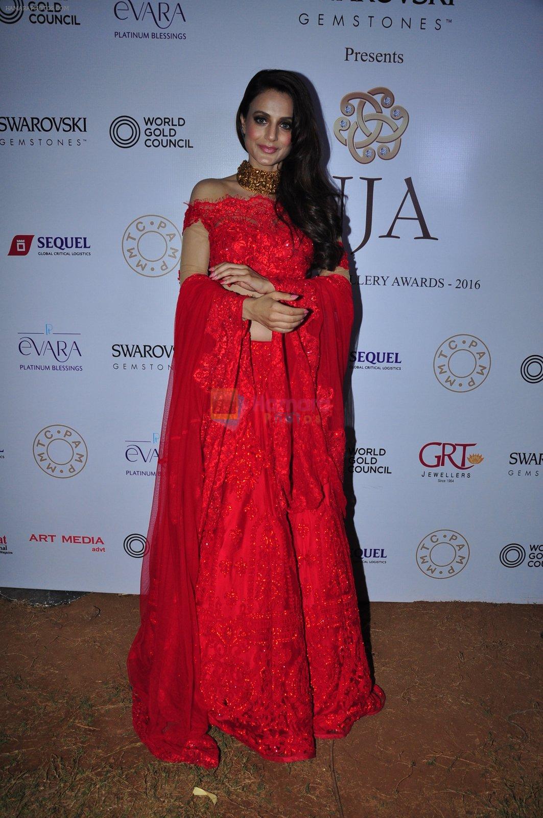 Ameesha Patel at national jewellery awards on 6th Feb 2016