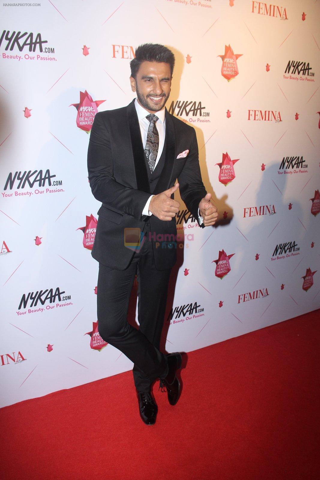Ranveer Singh at Femina Beauty Awards in Mumbai on 5th Feb 2016