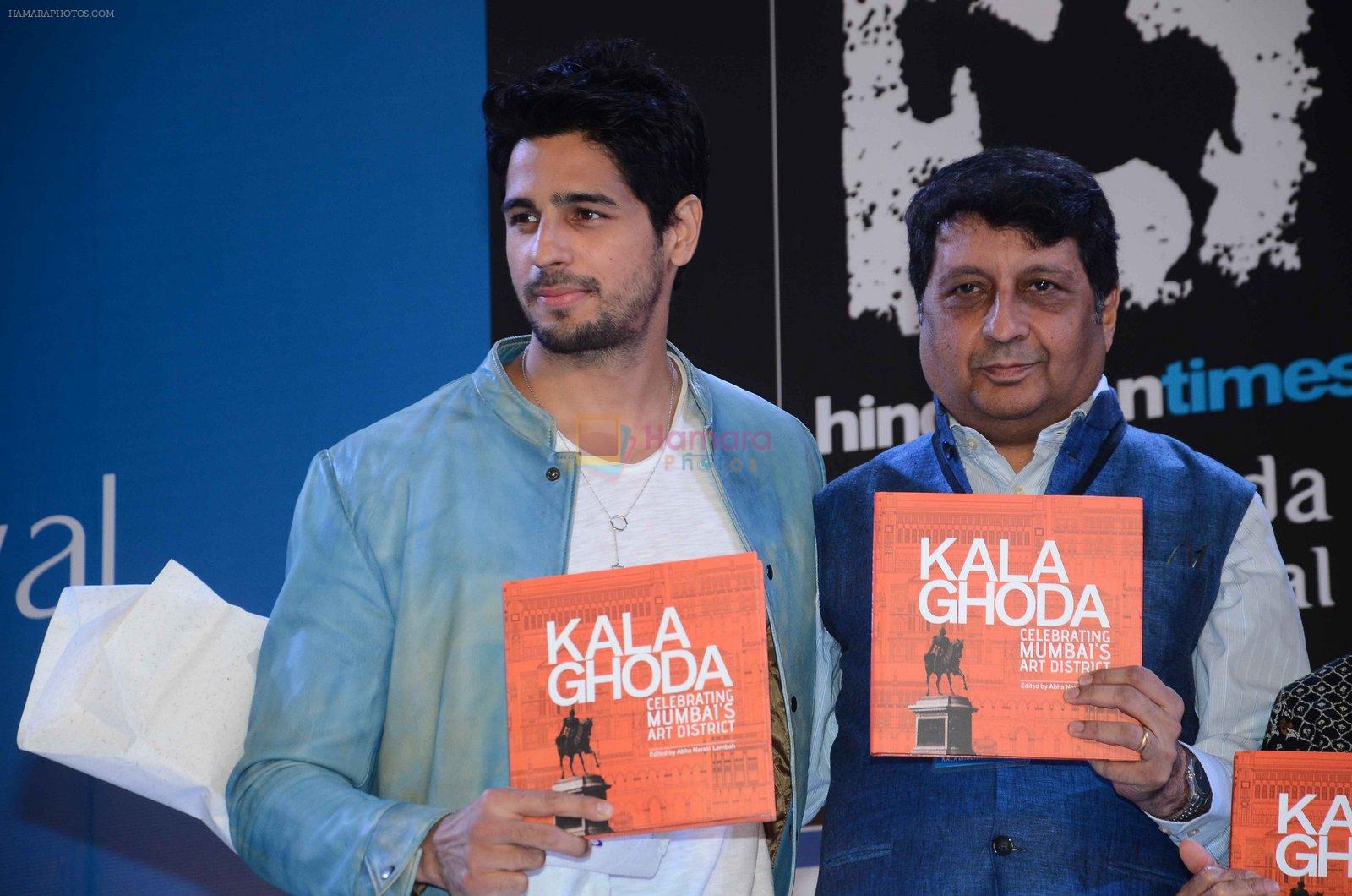 Sidharth Malhotra inaugurates Kala Ghoda festival on 6th Feb 2016