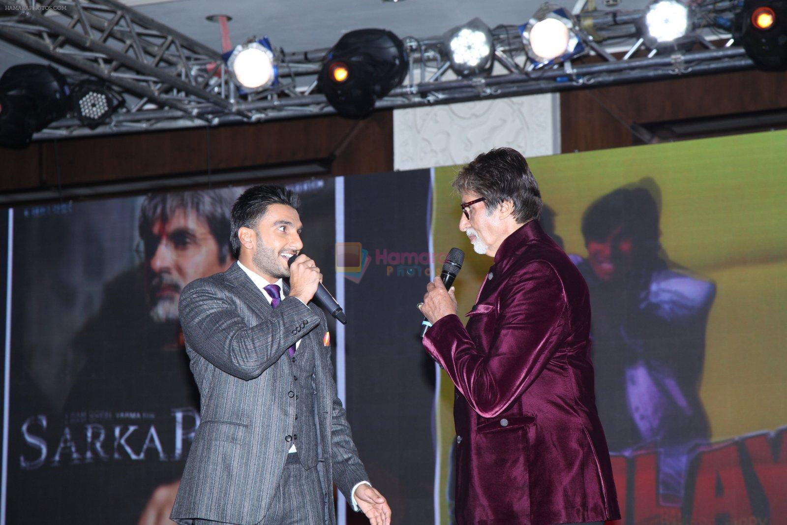 Amitabh Bachchan, Ranveer Singh at NDTV Indian of the year on 5th Feb 2016