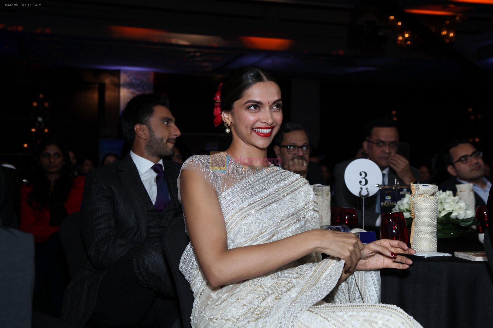 Deepika Padukone at NDTV Indian of the year on 5th Feb 2016