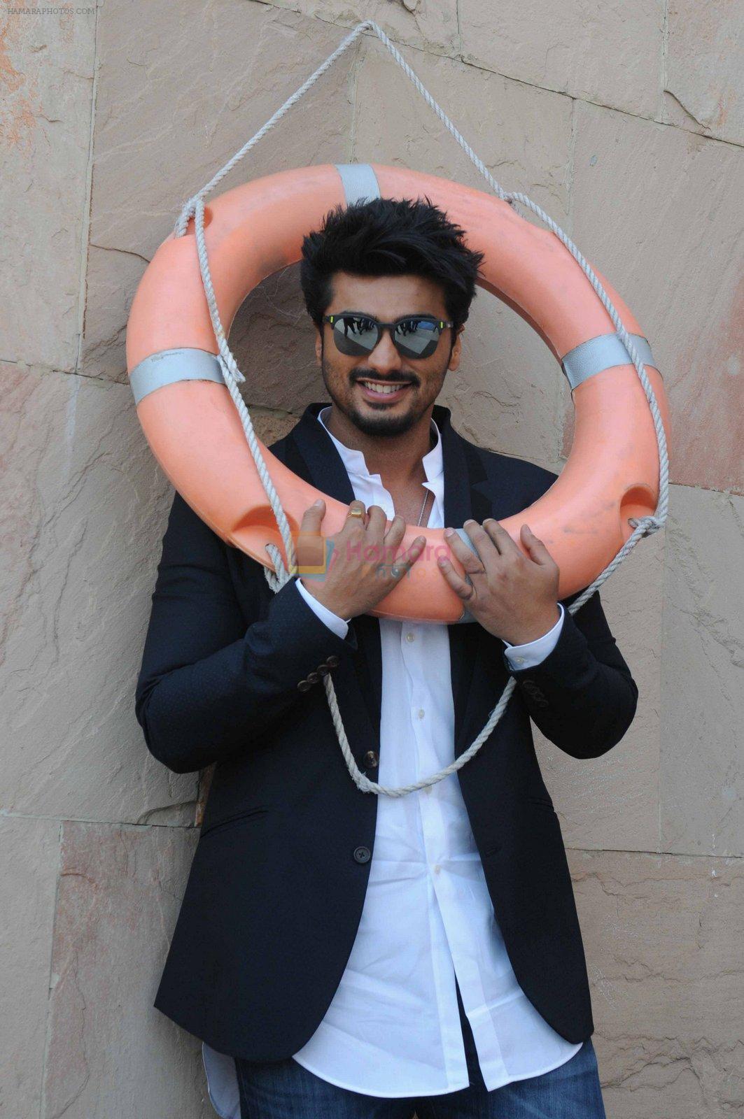 Arjun Kapoor promotes Khatron Ke Khiladi in Delhi on 6th Feb 2016