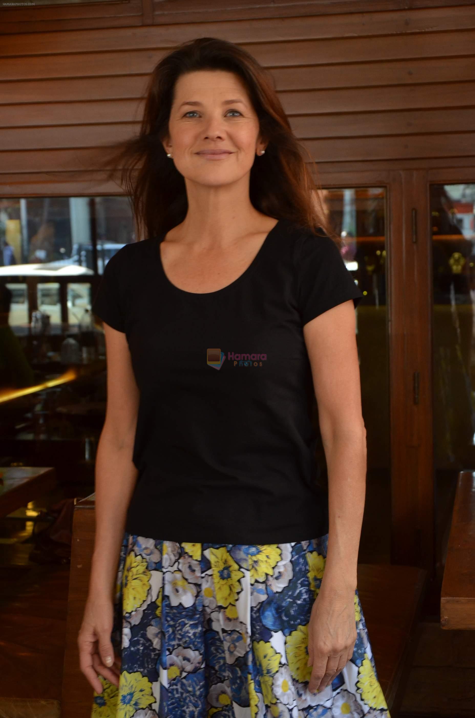 Daphne Zuniga in Mumbai on 7th Feb 2016