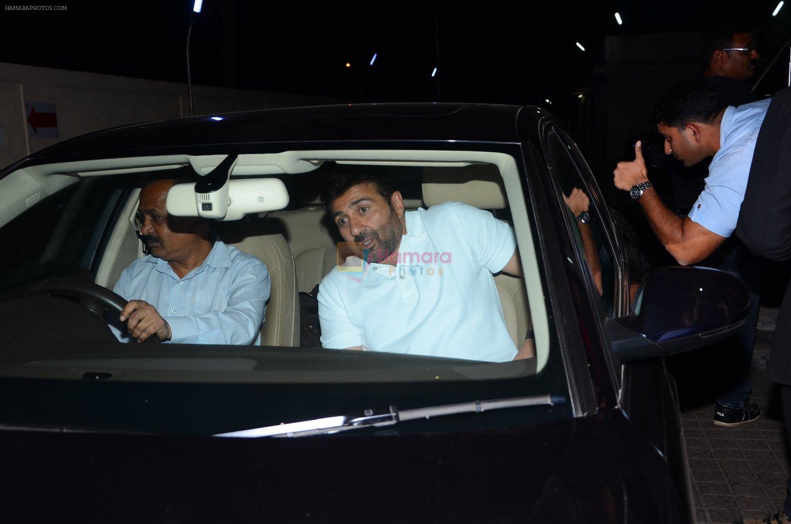 Sunny Deol snapped at PVR on 8th Feb 2016