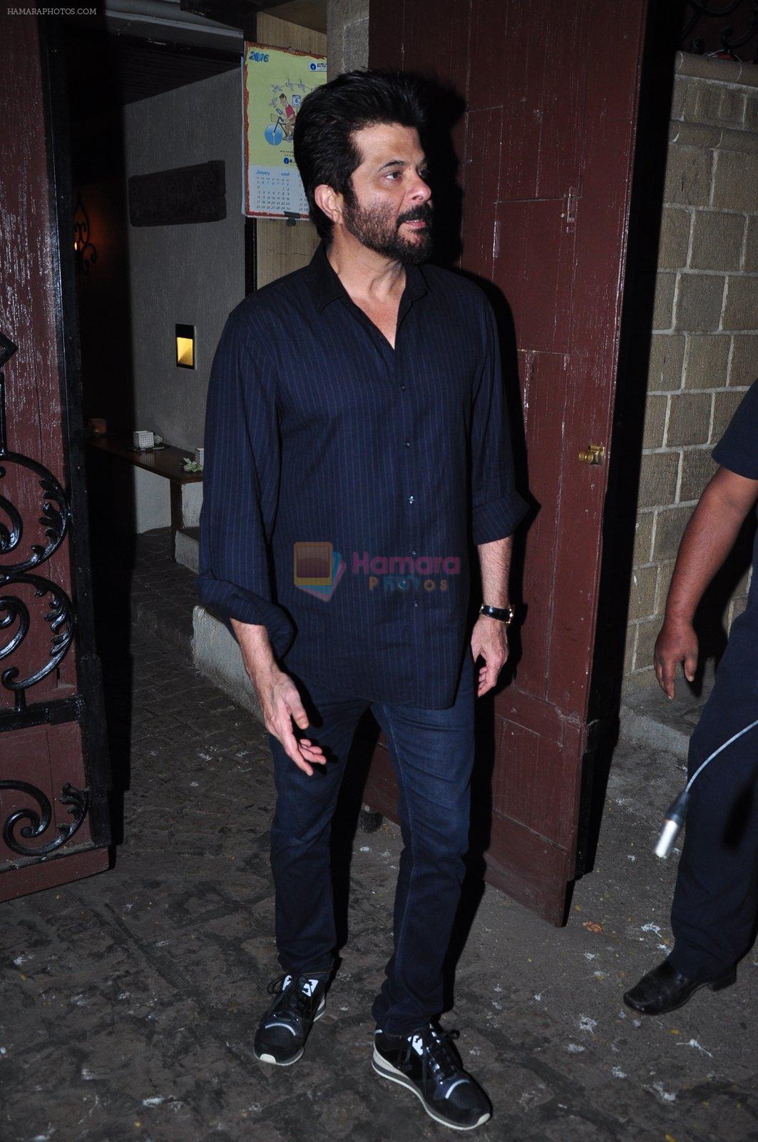 Anil Kapoor's party for the cast of 24 at his bunglow on 9th Feb 2016