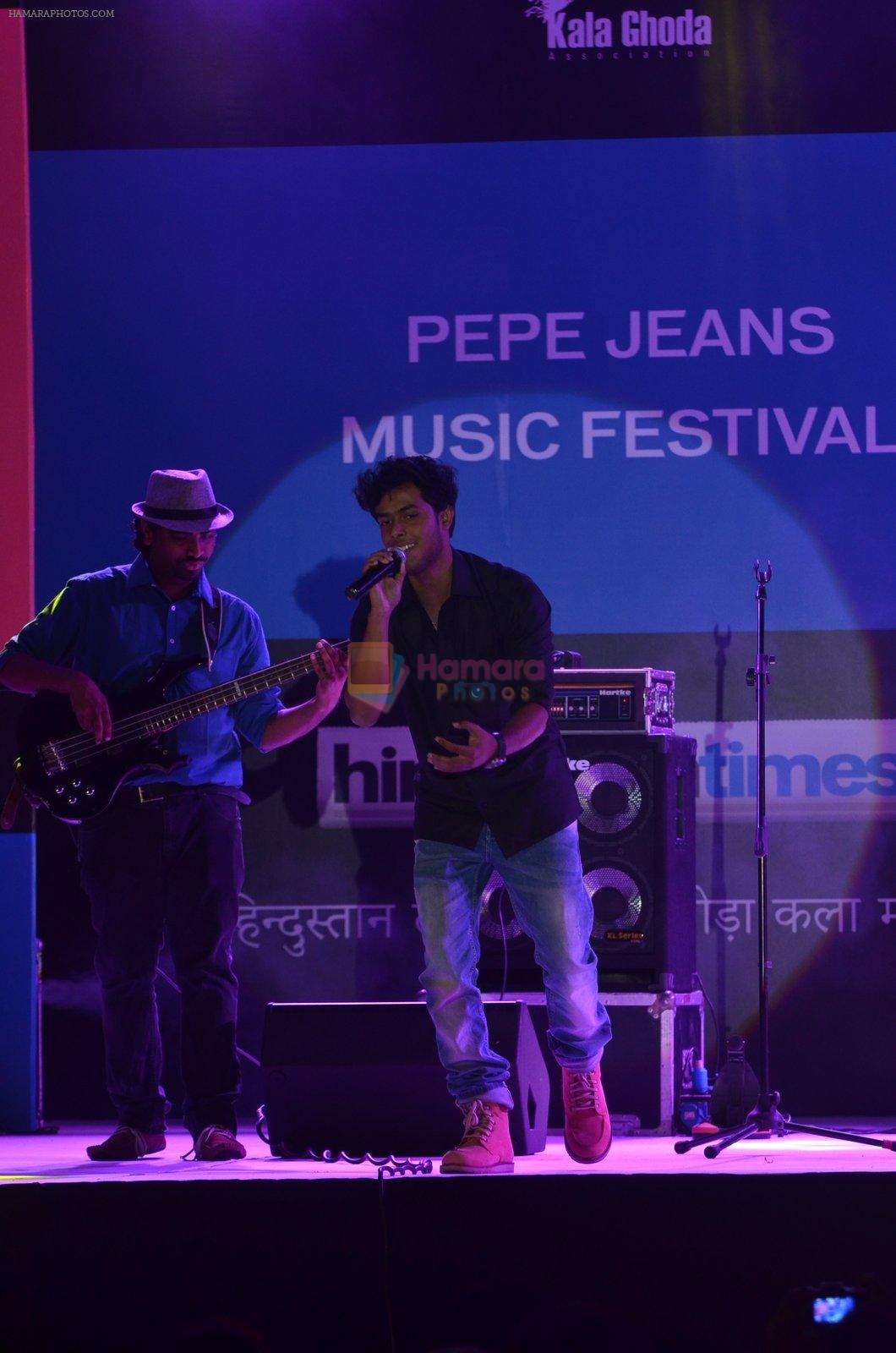 at Pepe Jeans Kalaghoda music fest on 11th Feb 2016