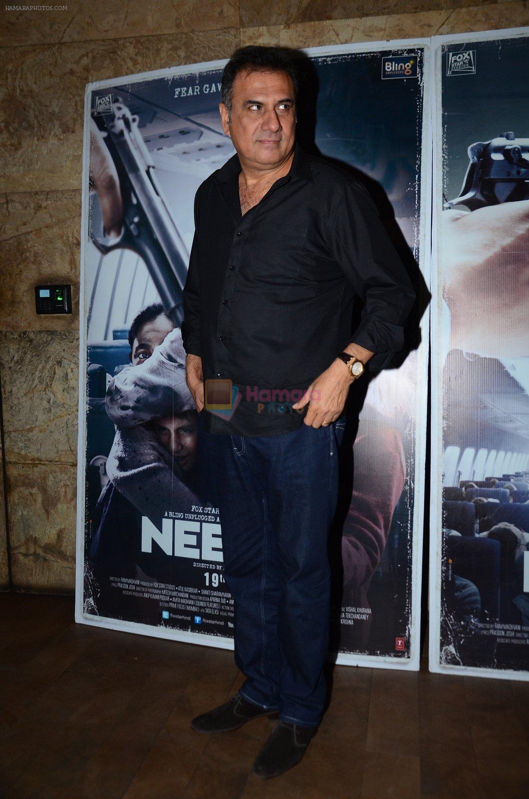 Boman Irani at Neerja Screening in Mumbai on 12th Feb 2016