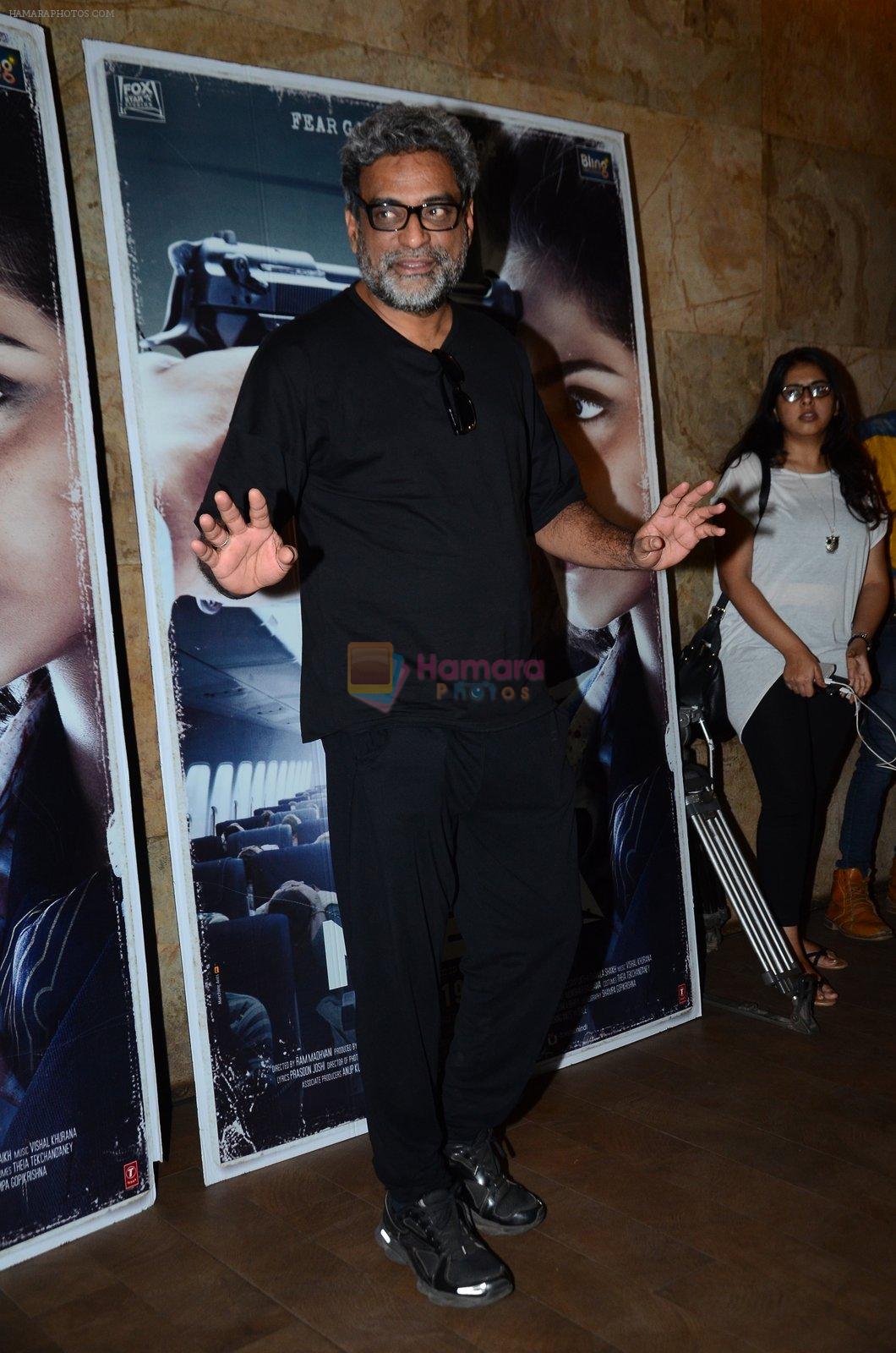 R Balki at Neerja Screening in Mumbai on 12th Feb 2016