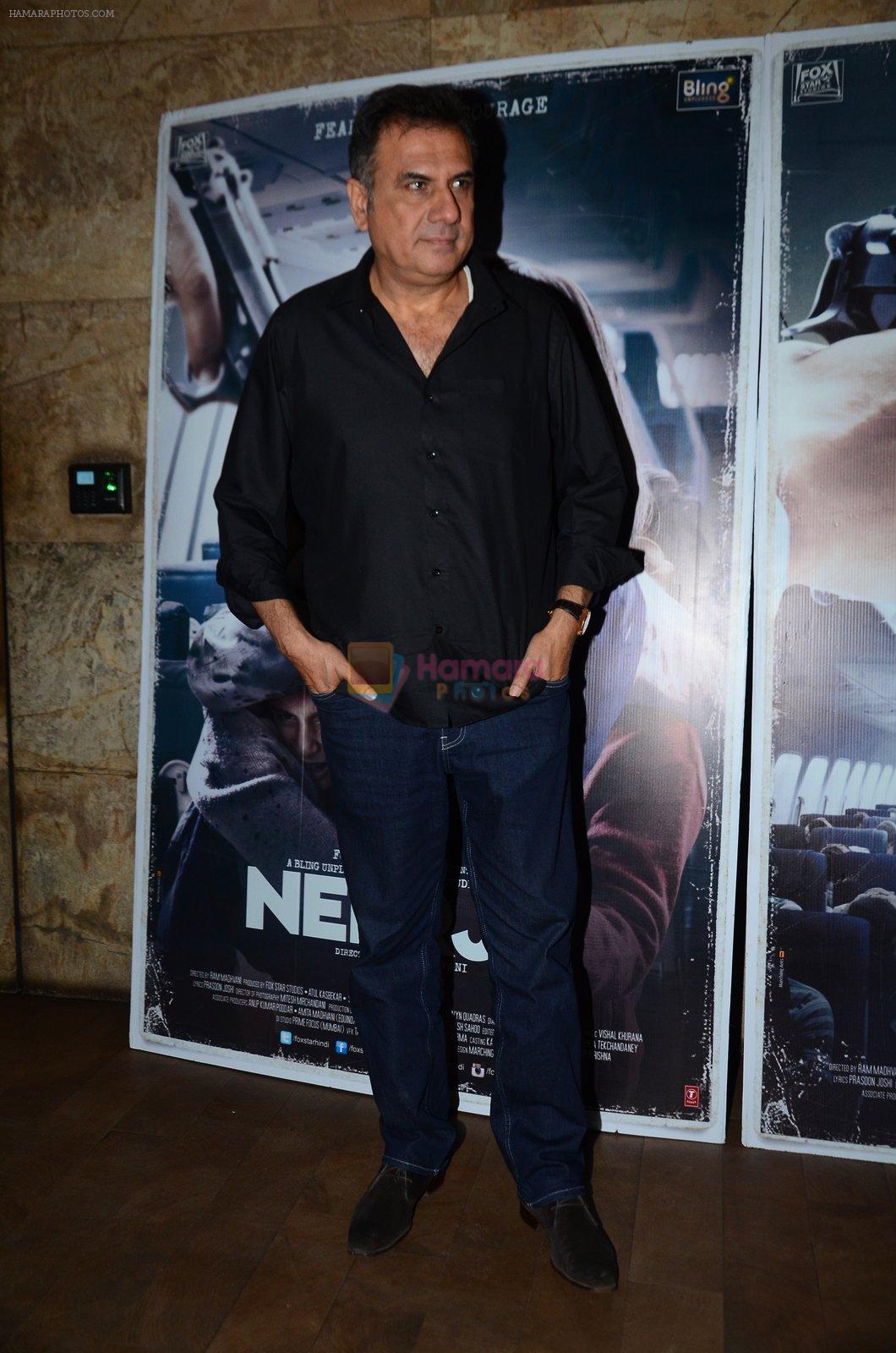 Boman Irani at Neerja Screening in Mumbai on 12th Feb 2016