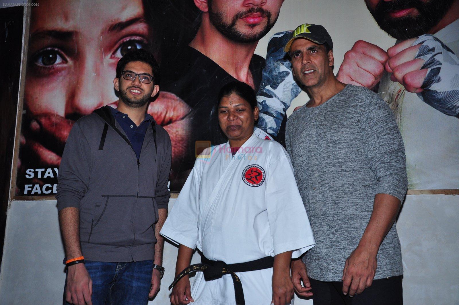 Akshay Kumar at Taekwondo certificate distribution in Mumbai on 15th Feb 2016