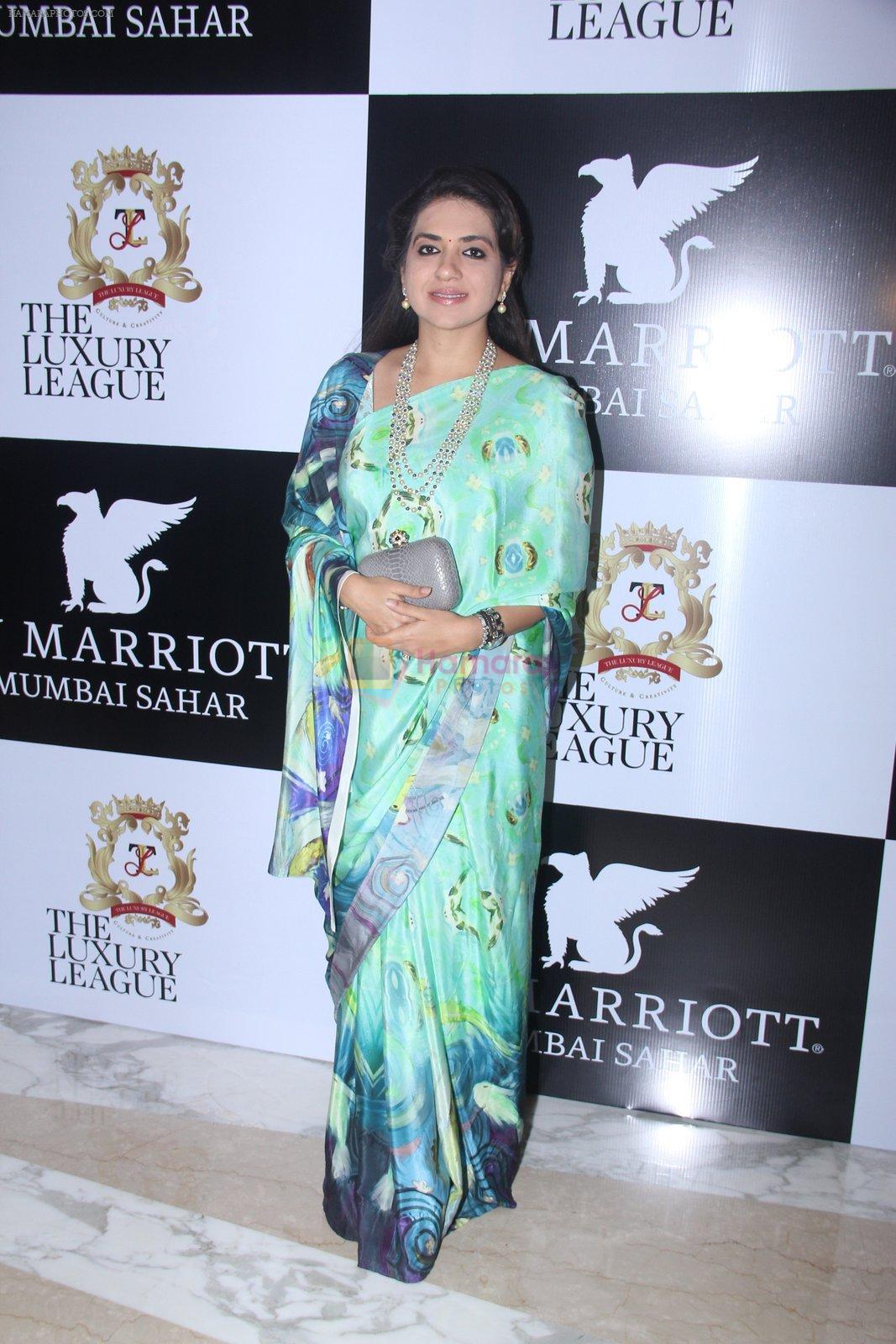 Shaina NC at Ritu Beri's Luxury League bash in Mumbai on 15th Feb 2016