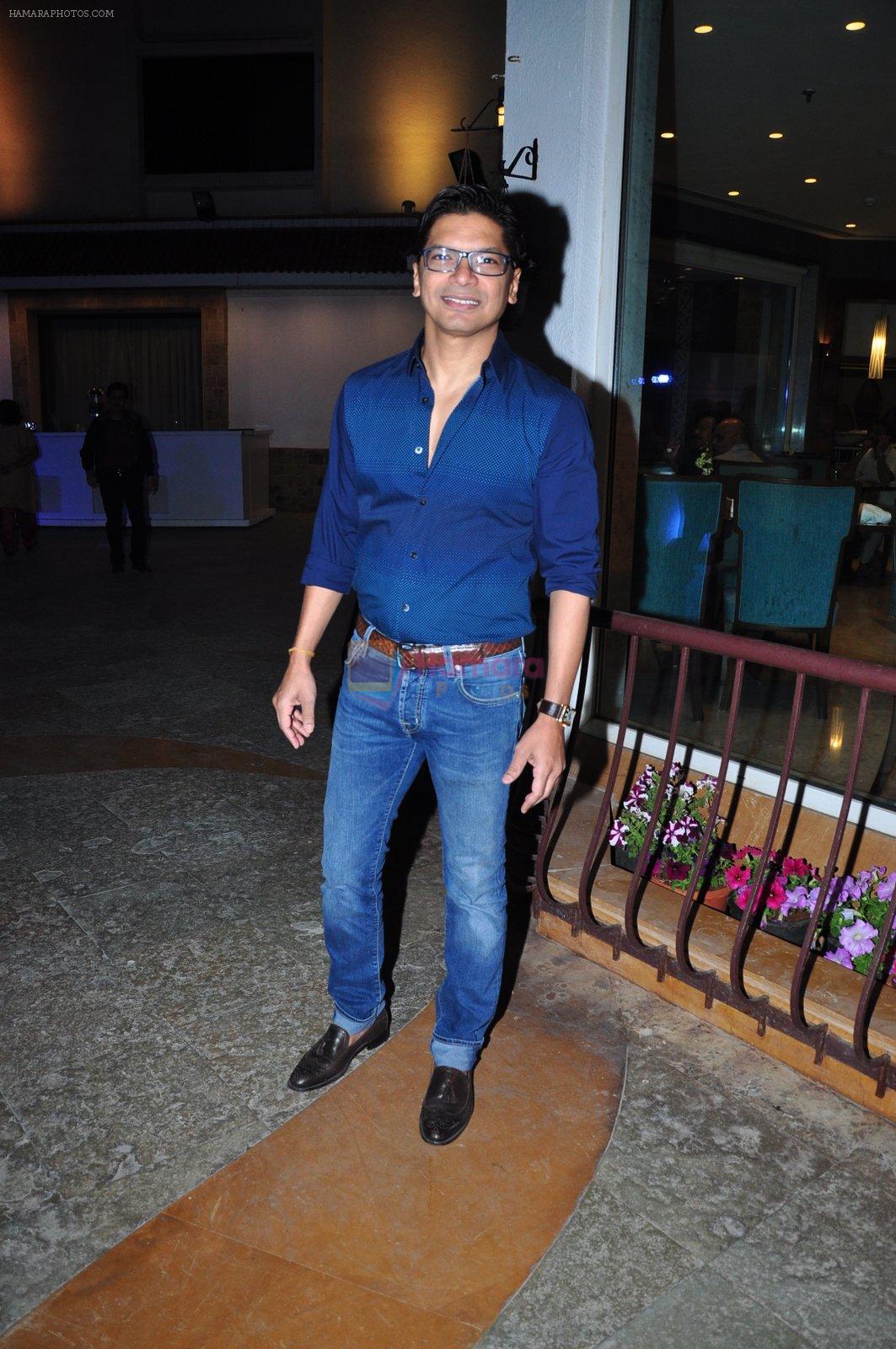 Shaan at Sameer in Guinness book of records bash with music fraternity on 15th Feb 2016