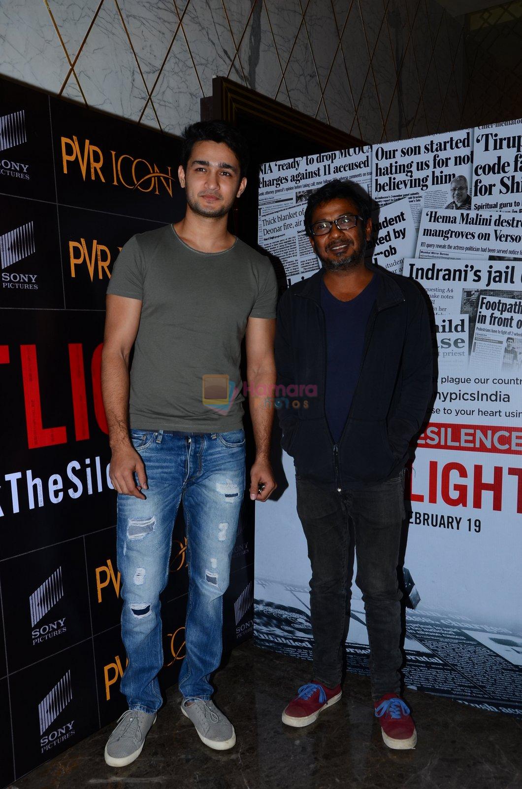 at Spotlight film screening in Mumbai on 17th Feb 2016