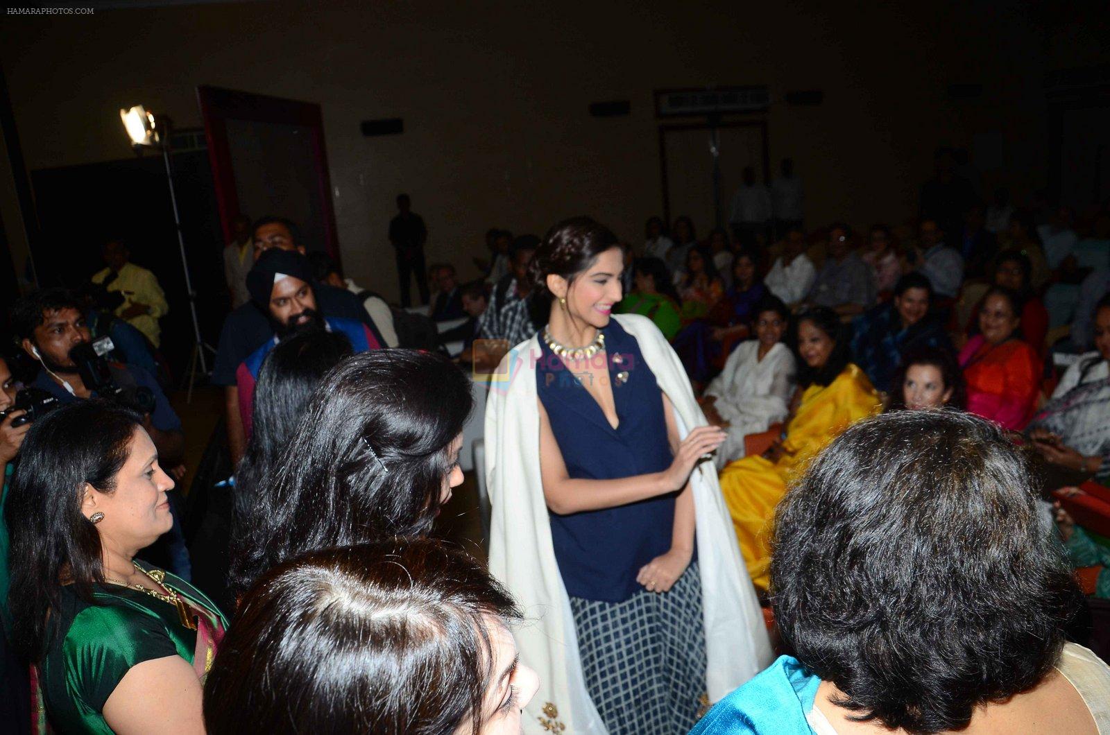 Sonam Kapoor at FICCI on 18th Feb 2016